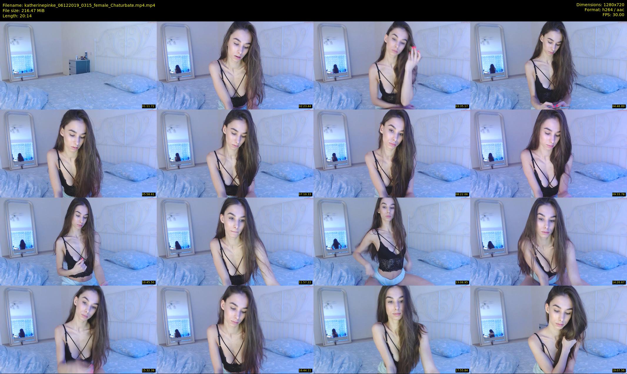 katherinepinke — 21 minute Chaturbate female cam show recording, 720p, Dec 6, 2019