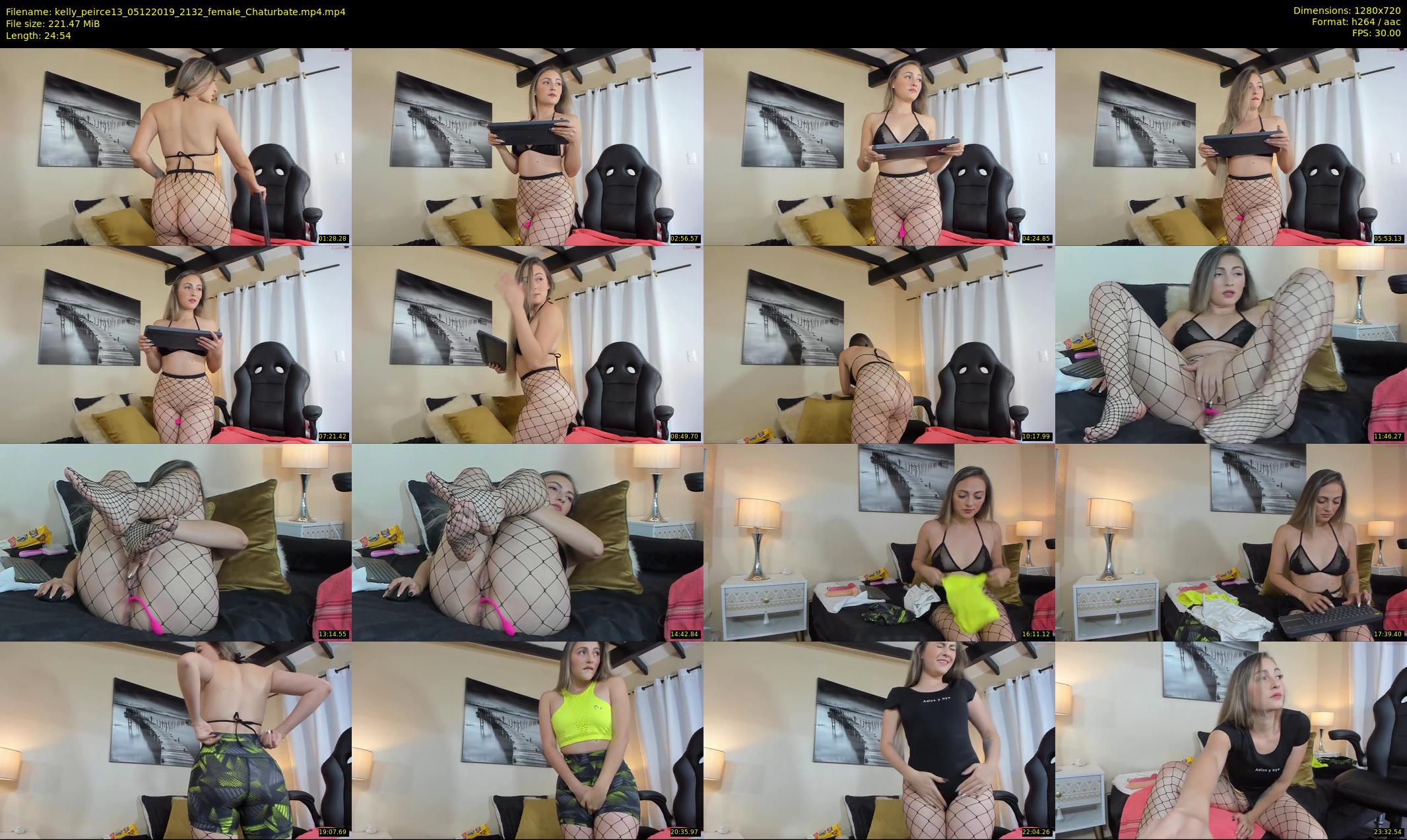 kelly_peirce13 — 25 minute Chaturbate female cam show recording, 720p, Dec 5, 2019