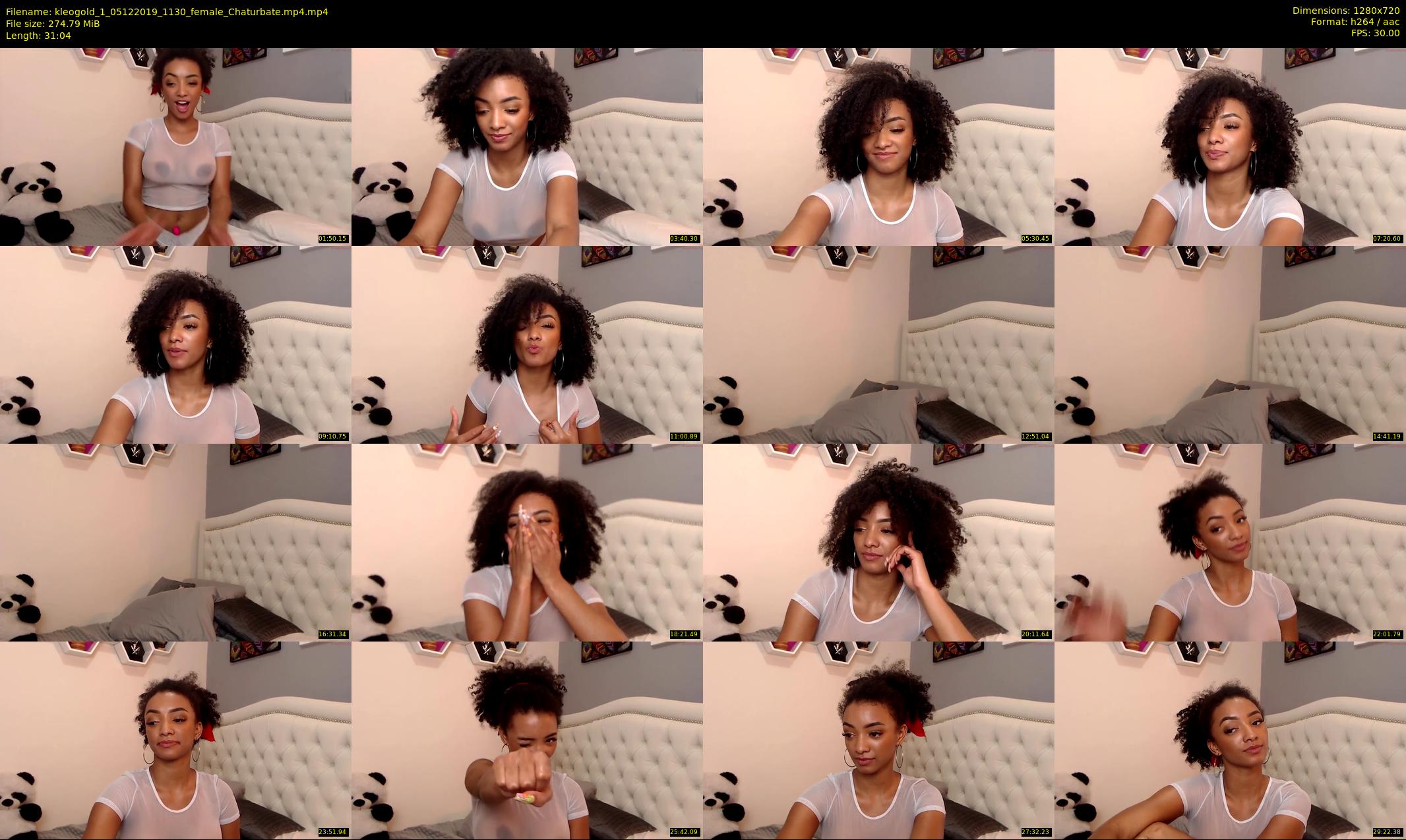 kleogold_1 — 32 minute Chaturbate female cam show recording, 720p, Dec 5, 2019