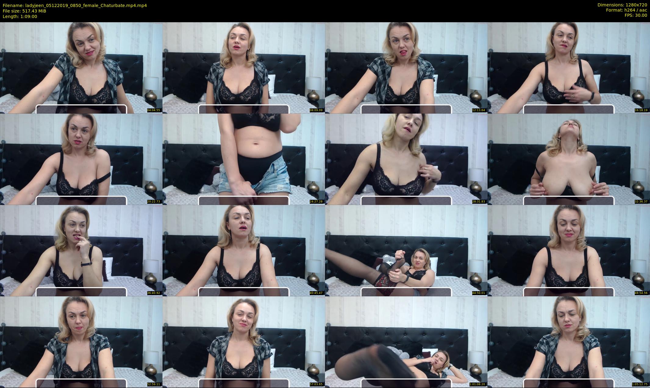 ladyjeen — 69 minute Chaturbate female cam show recording, 720p, Dec 5, 2019