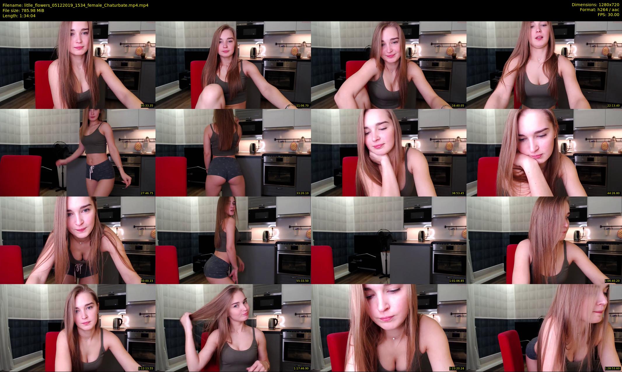 litlle_flowers — 95 minute Chaturbate female cam show recording, 720p, Dec 5, 2019