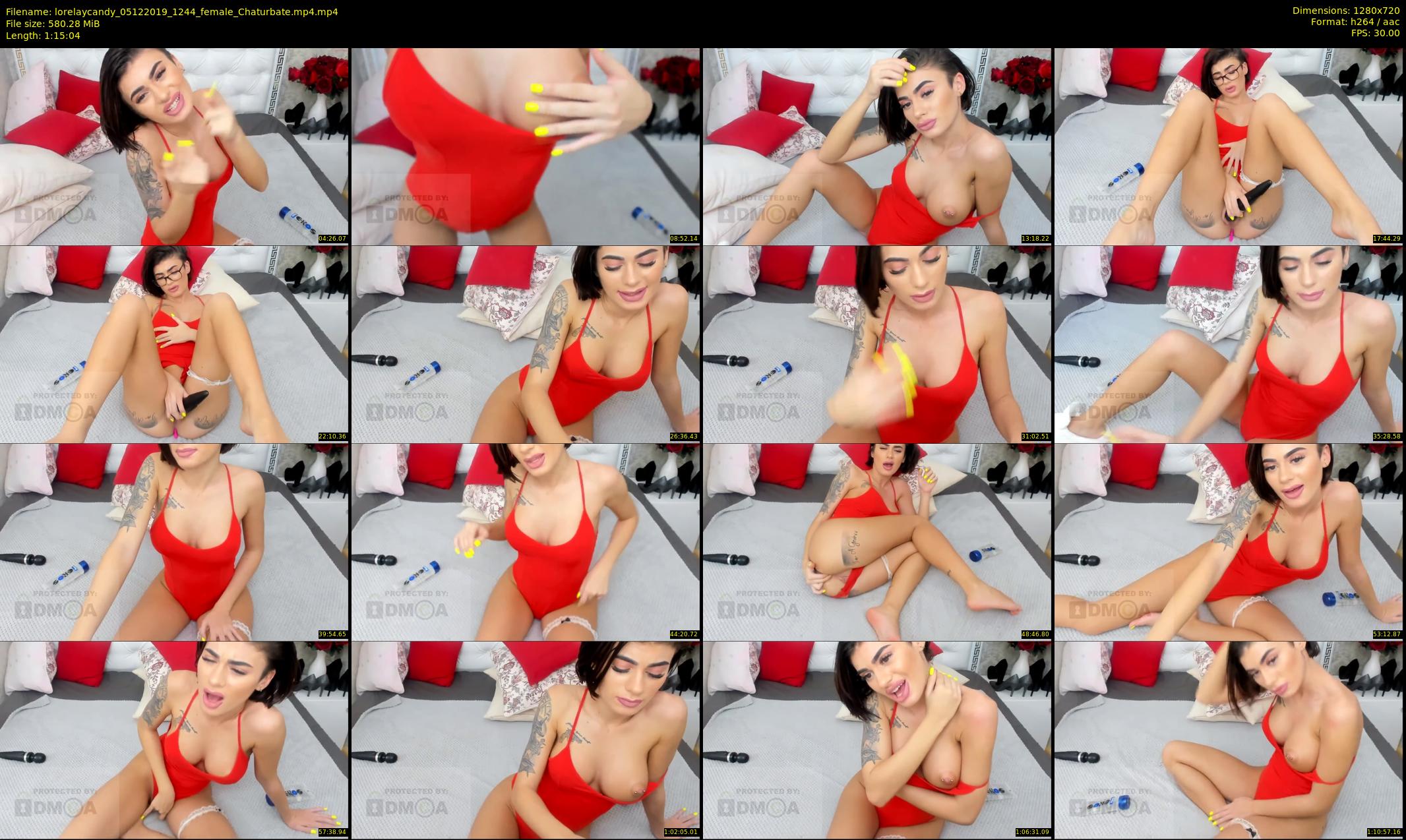 lorelaycandy — 76 minute Chaturbate female cam show recording, 720p, Dec 5, 2019