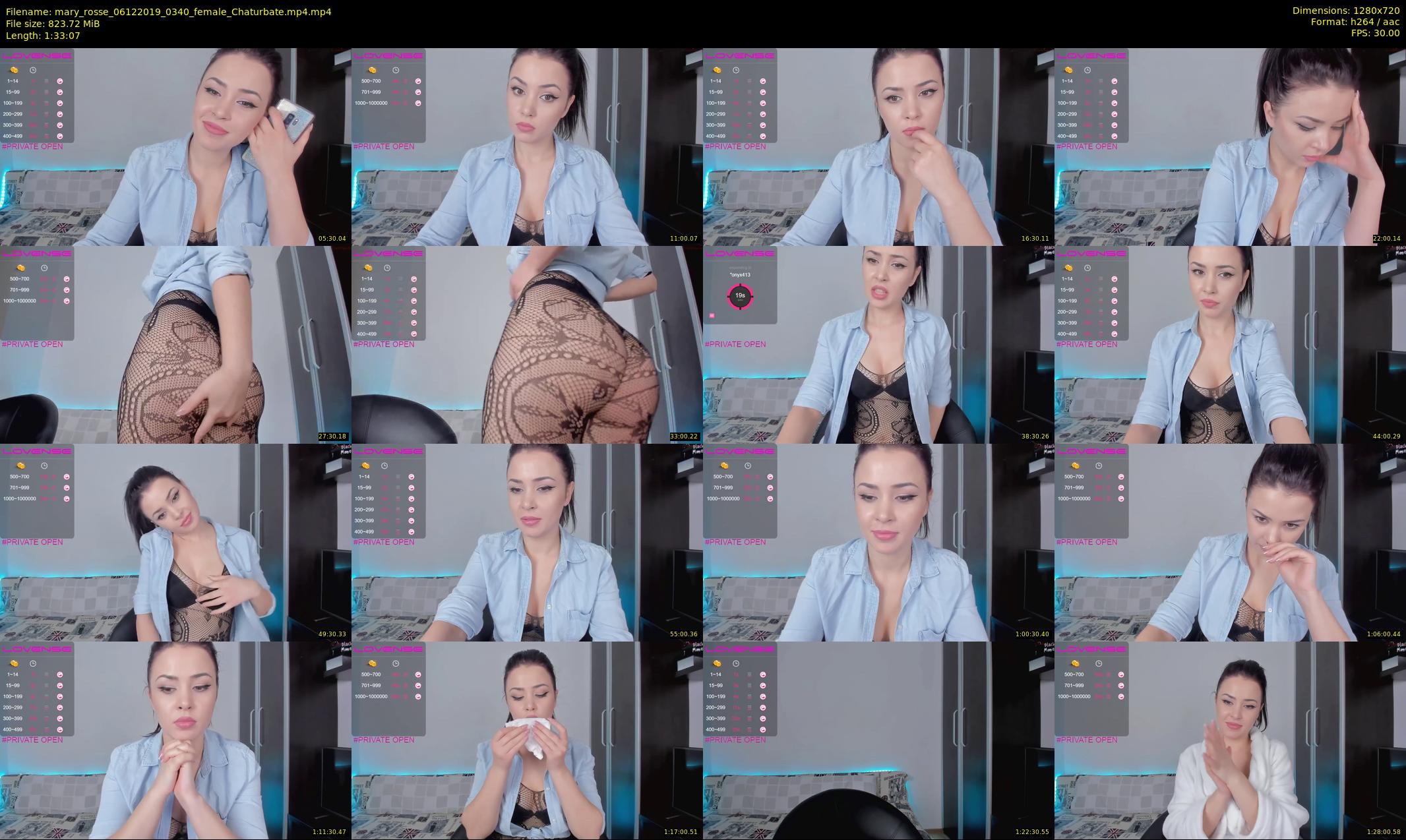 mary_rosse — 94 minute Chaturbate couple cam show recording, 720p, Dec 6, 2019