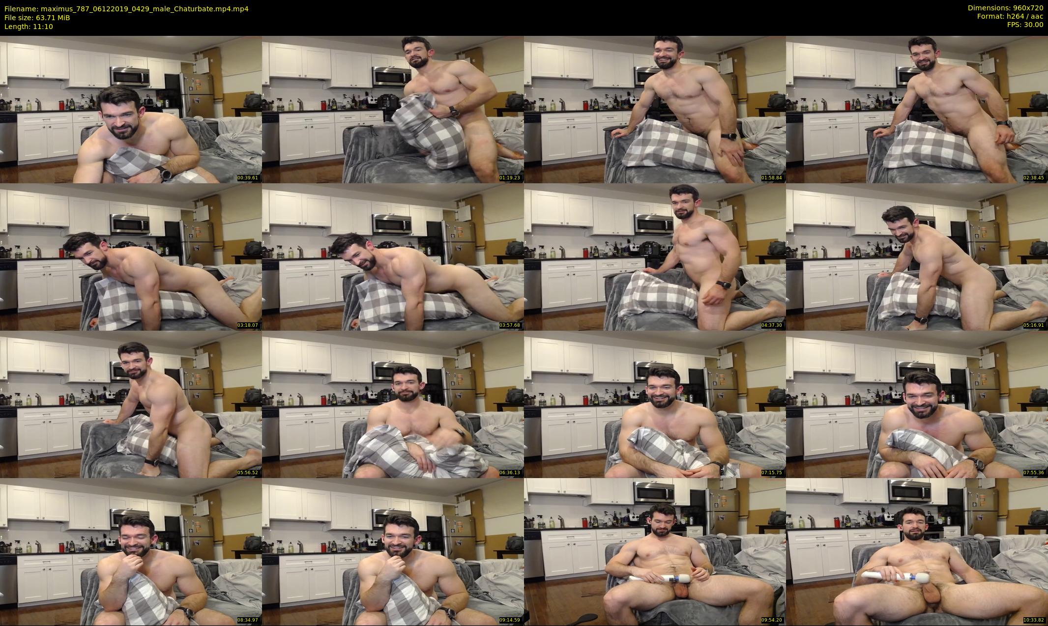 maximus_787 — 12 minute Chaturbate male cam show recording, 720p, Dec 6, 2019