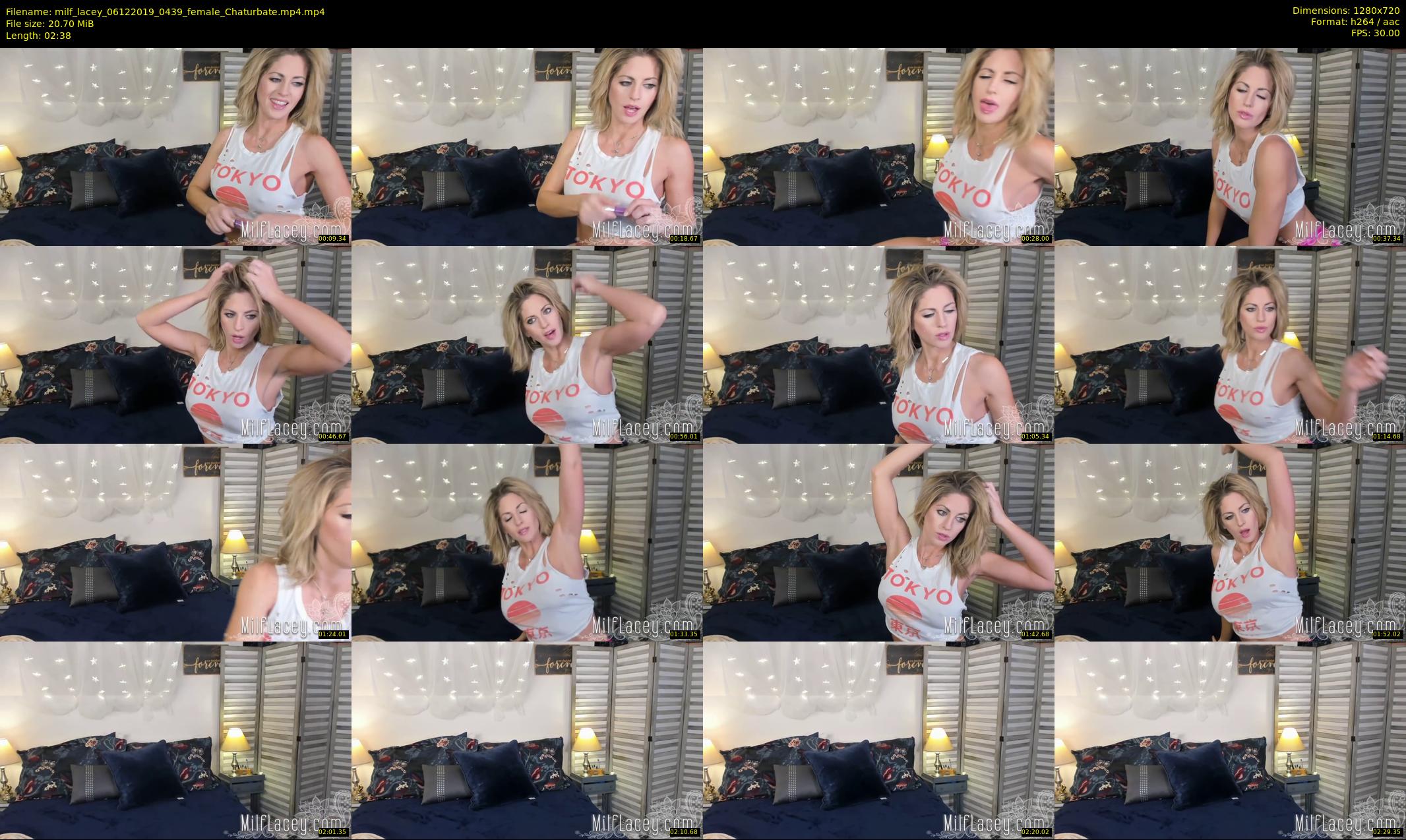 milf_lacey — 3 minute Chaturbate female cam show recording, 720p, Dec 6, 2019