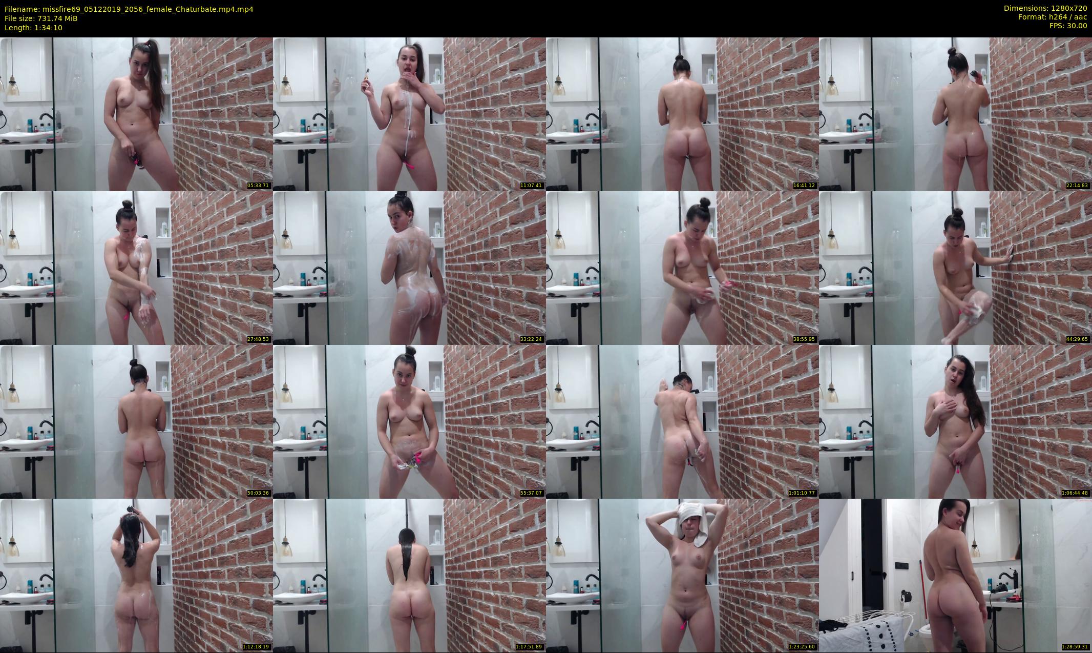 missfire69 — 95 minute Chaturbate female cam show recording, 720p, Dec 5, 2019