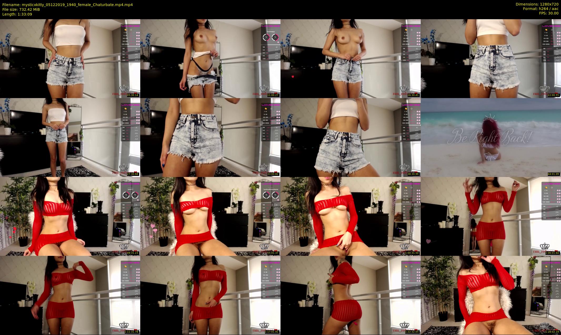 mysticxkitty — 94 minute Chaturbate female cam show recording, 720p, Dec 5, 2019