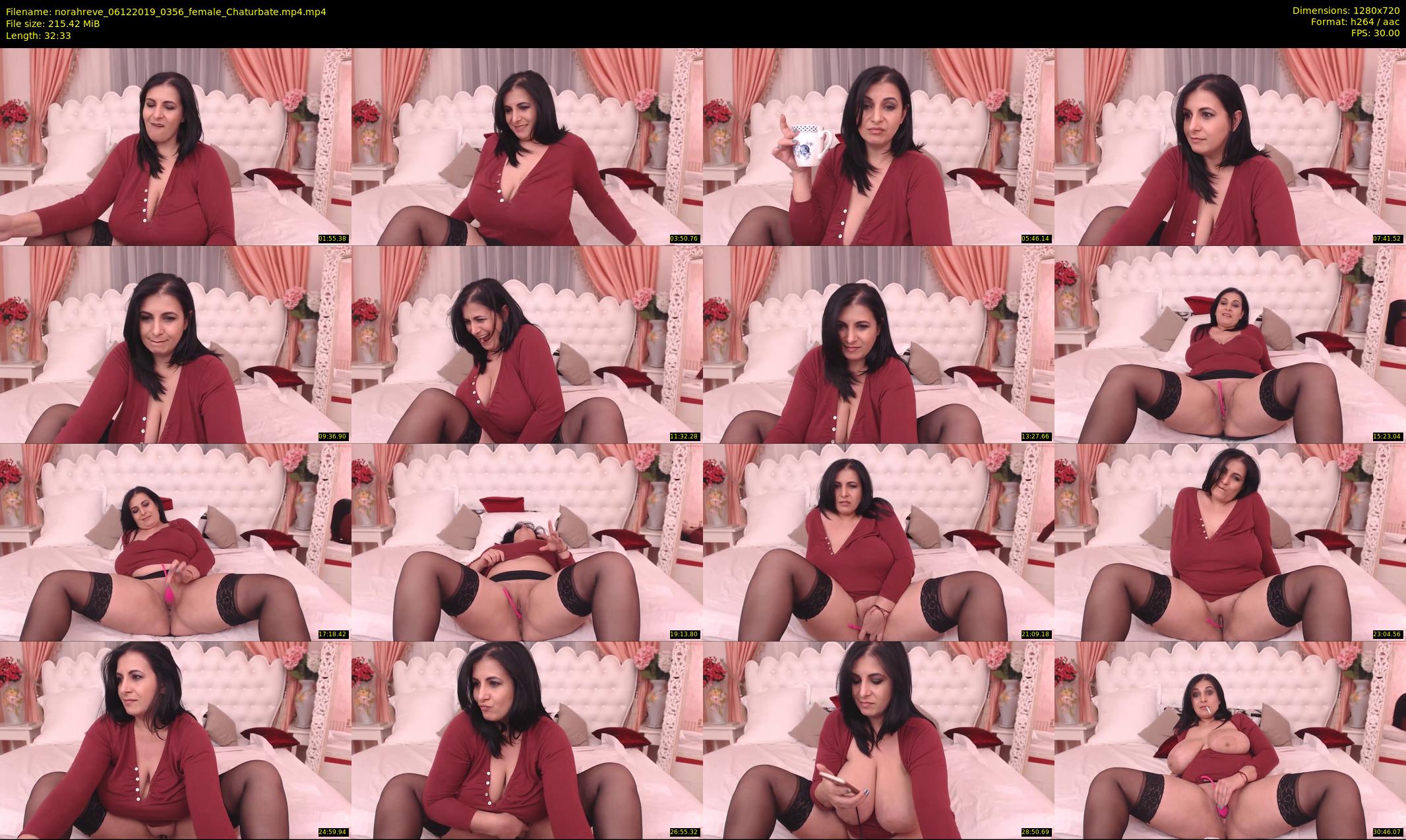 norahreve — 33 minute Chaturbate female cam show recording, 720p, Dec 6, 2019