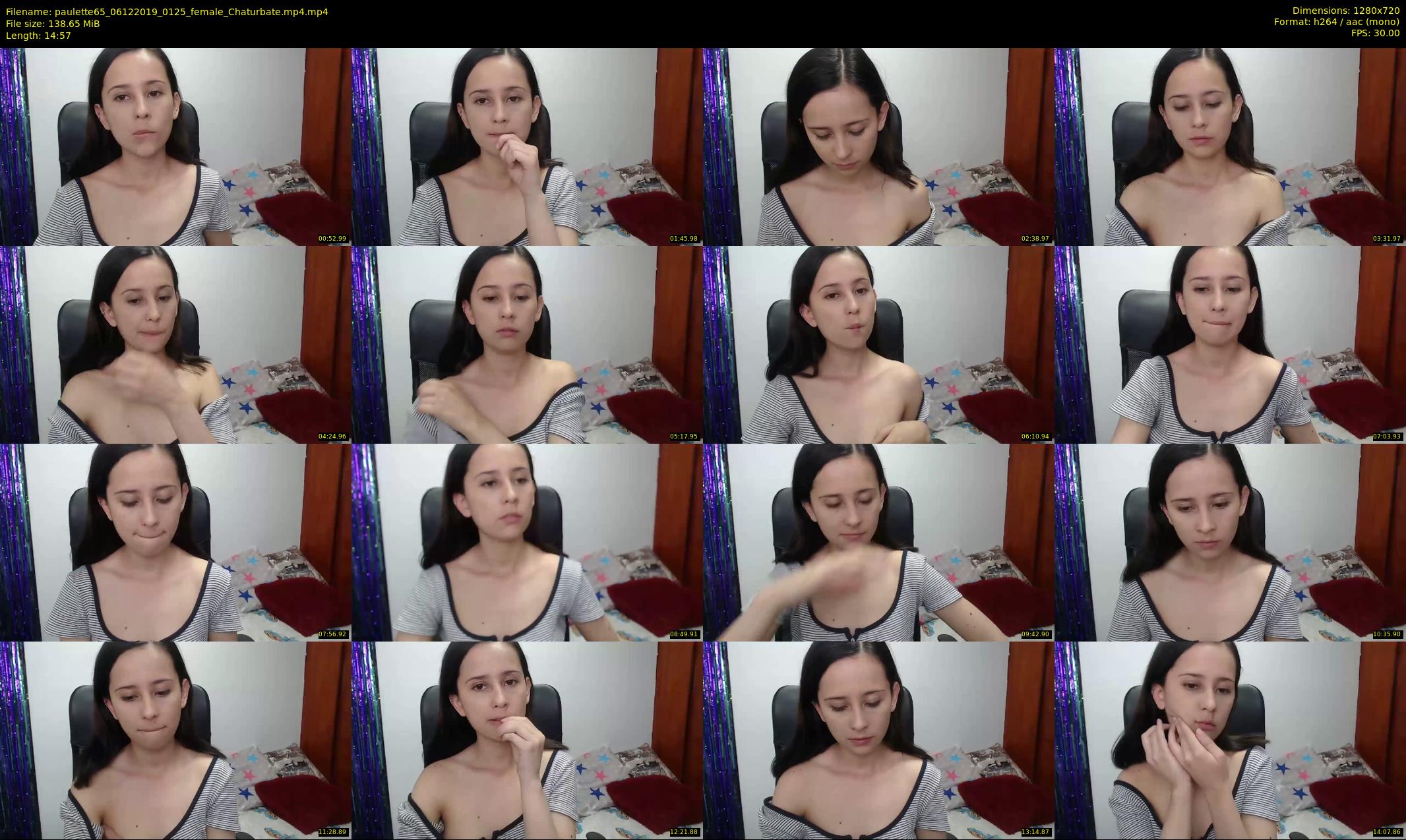 paulette65 — 15 minute Chaturbate female cam show recording, 720p, Dec 6, 2019