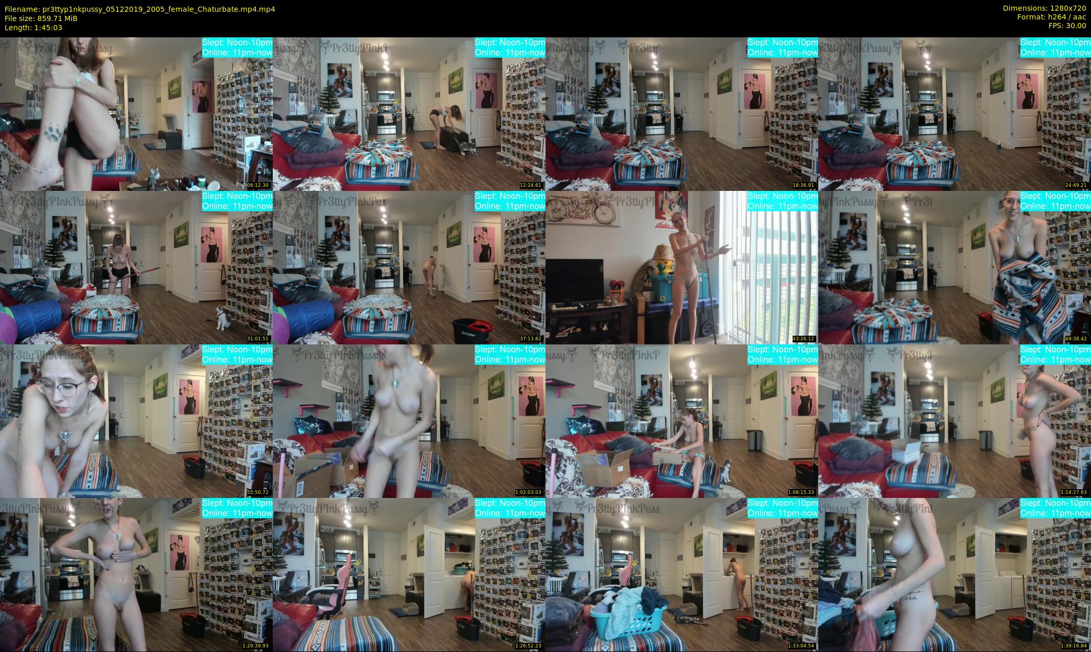 pr3ttyp1nkpussy — 106 minute Chaturbate couple cam show recording, 720p, Dec 5, 2019