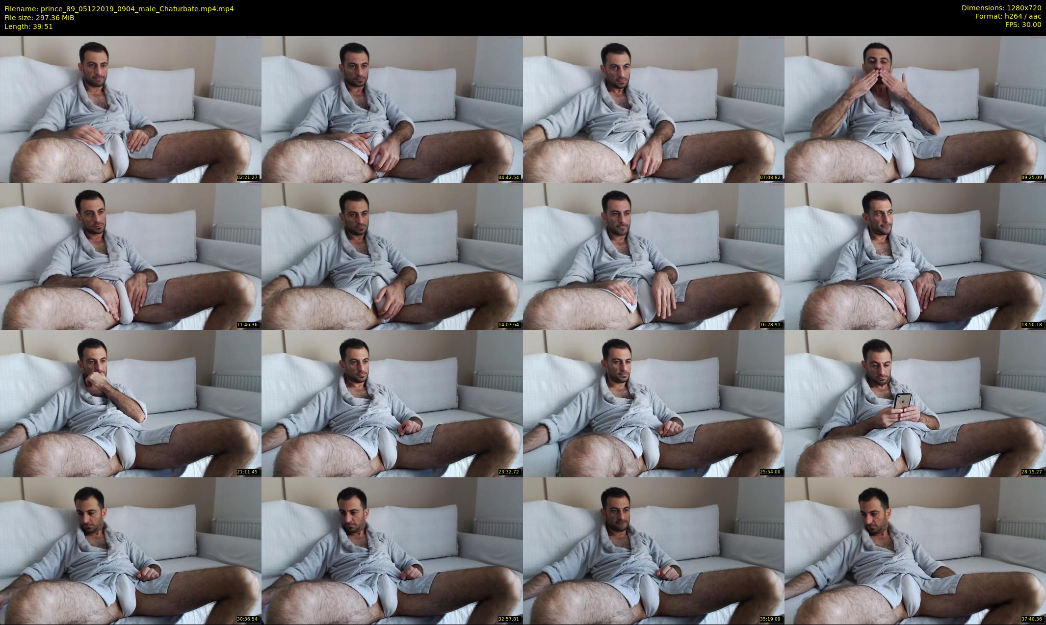 prince_89 — 40 minute Chaturbate male cam show recording, 720p, Dec 5, 2019