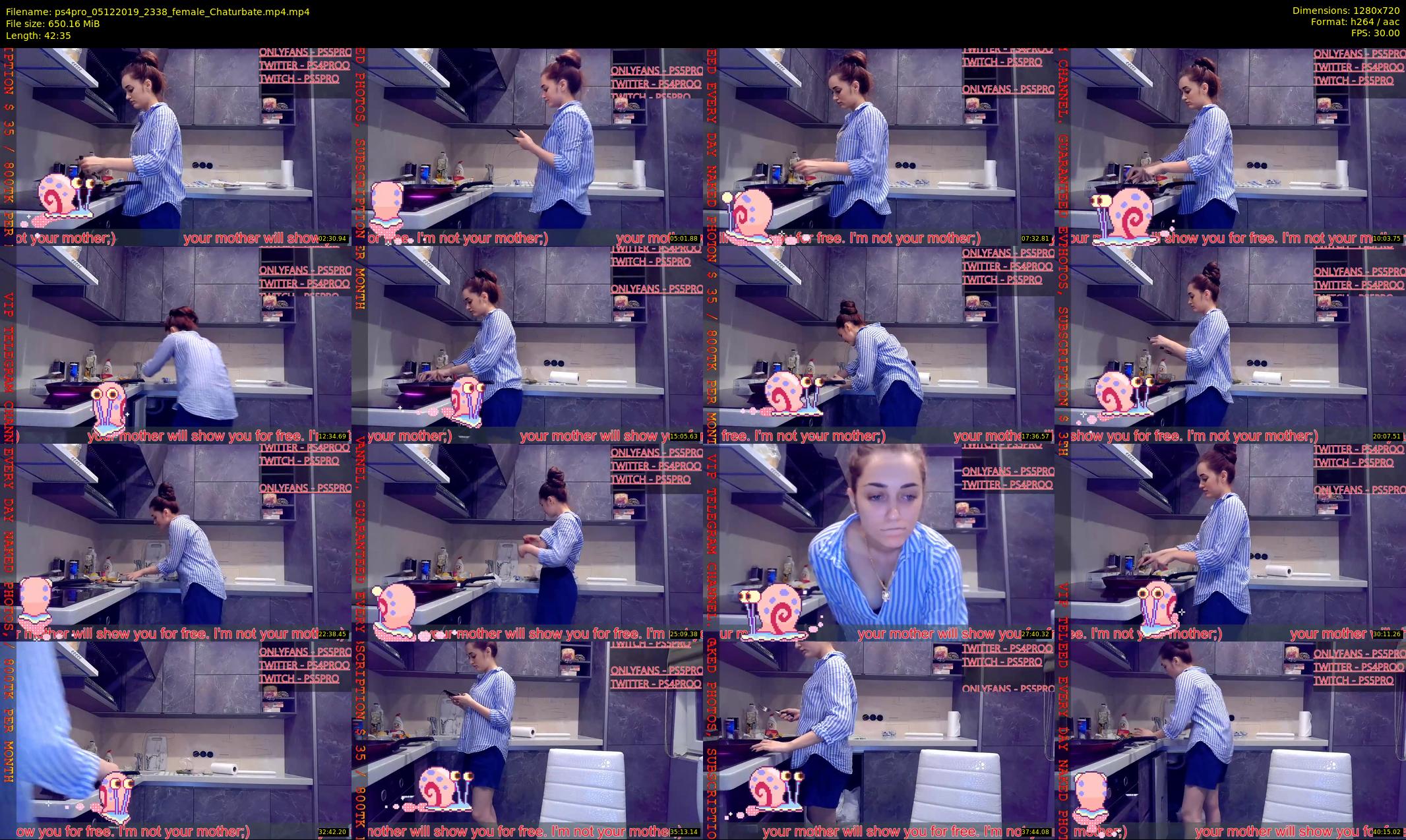 ps4pro — 43 minute Chaturbate female cam show recording, 720p, Dec 5, 2019