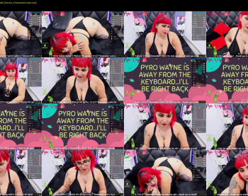 pyrowayne — 106 minute Chaturbate female cam show recording, 720p, Dec 6, 2019