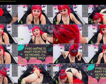 pyrowayne — 103 minute Chaturbate female cam show recording, 720p, Dec 6, 2019