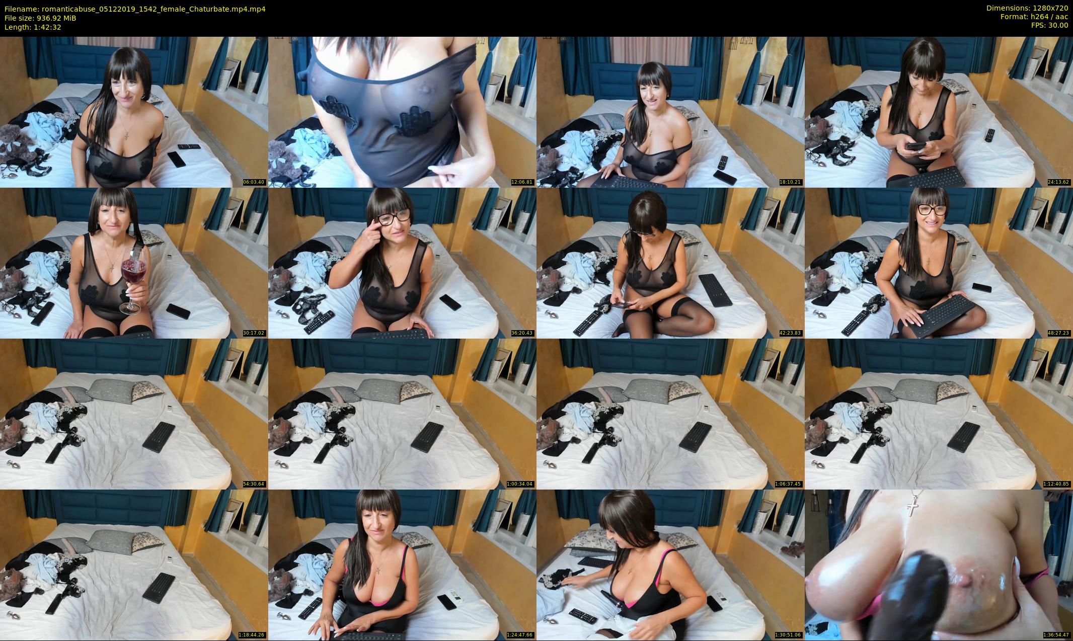 romanticabuse — 103 minute Chaturbate female cam show recording, 720p, Dec 5, 2019