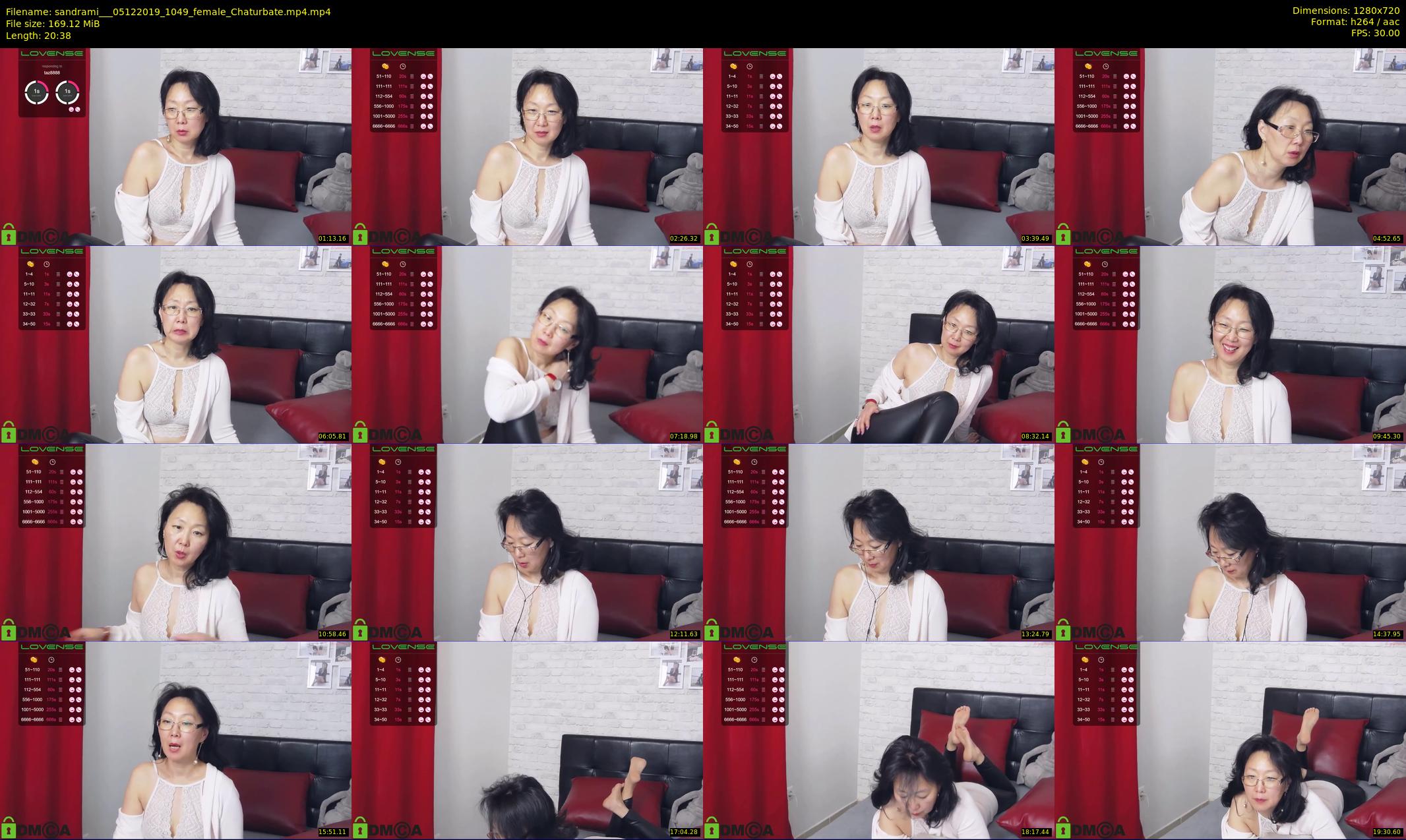 sandrami__ — 21 minute Chaturbate female cam show recording, 720p, Dec 5, 2019