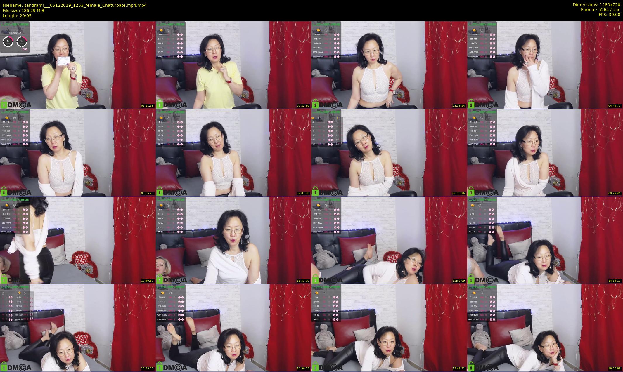 sandrami__ — 21 minute Chaturbate female cam show recording, 720p, Dec 5, 2019