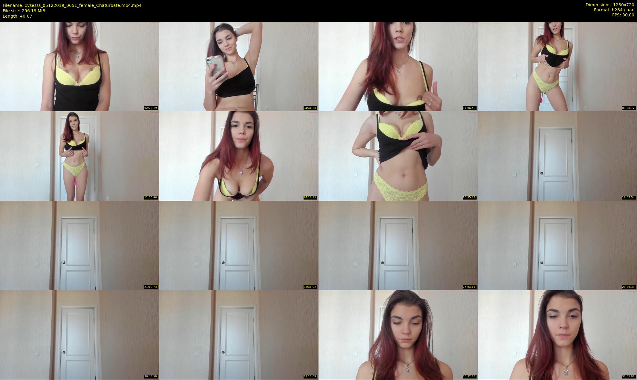 xvsesss — 41 minute Chaturbate female cam show recording, 720p, Dec 5, 2019