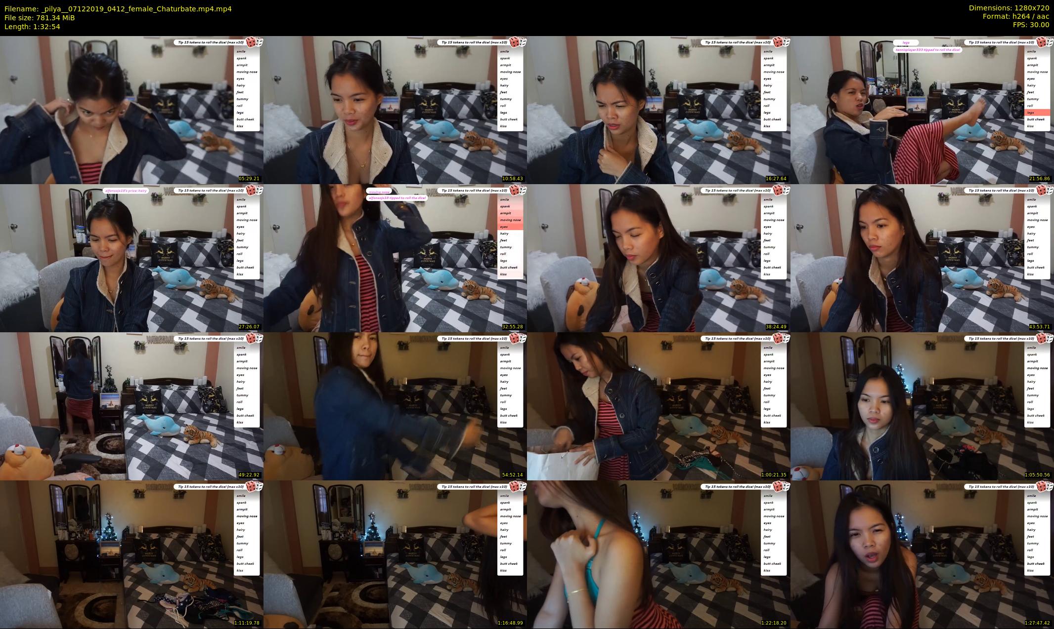_pilya_ — 93 minute Chaturbate female cam show recording, 720p, Dec 7, 2019