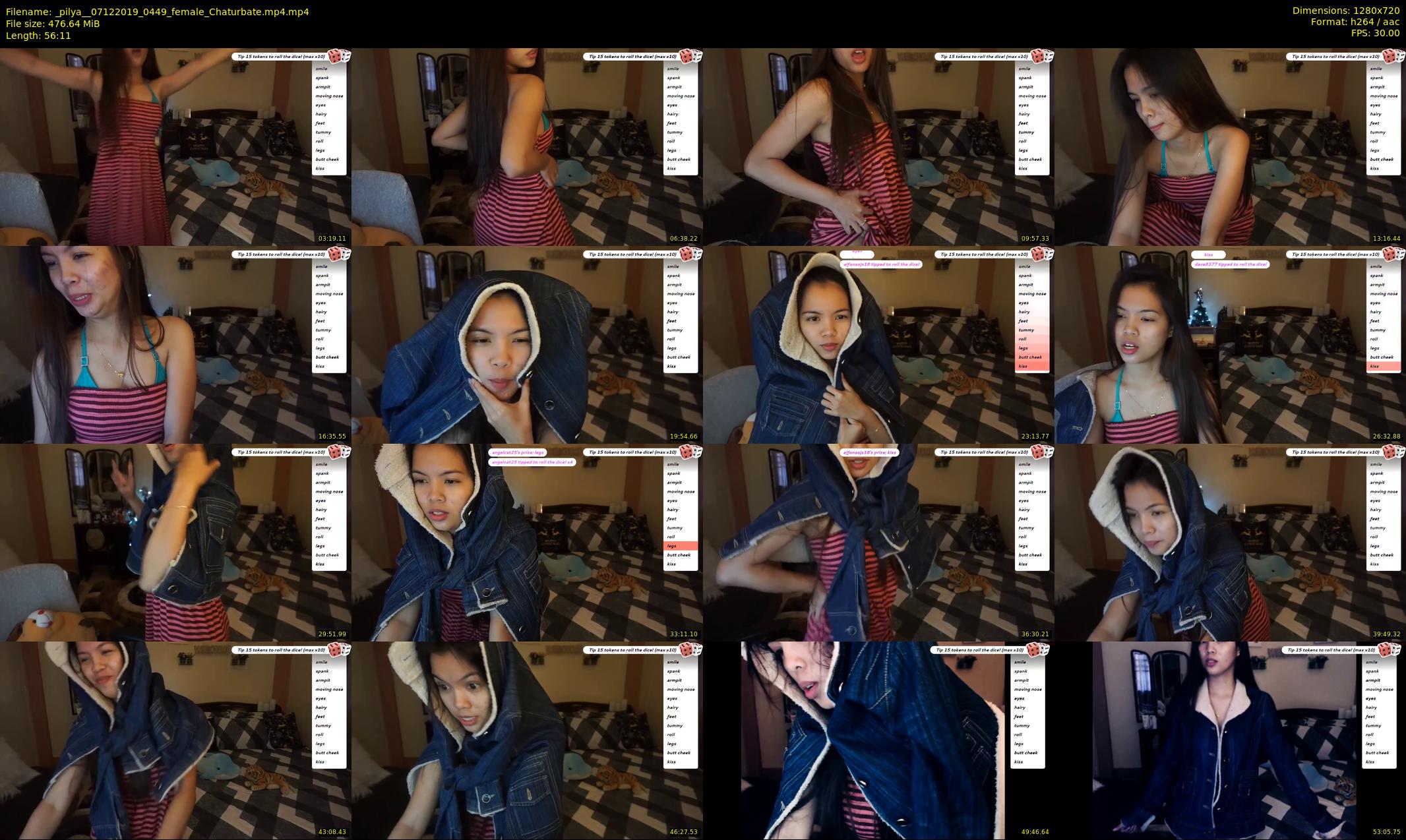 _pilya_ — 57 minute Chaturbate female cam show recording, 720p, Dec 7, 2019