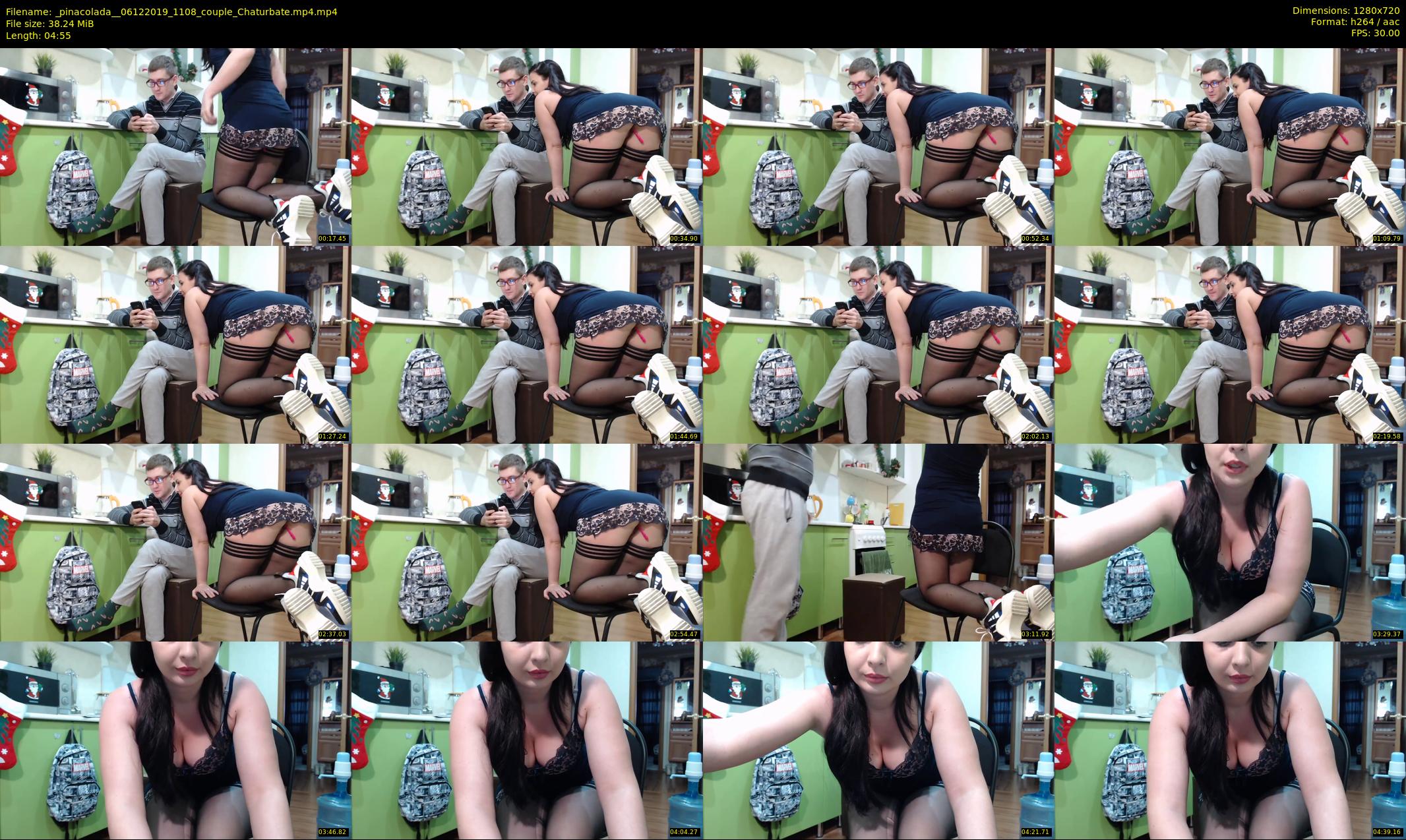 _pinacolada_ — 5 minute Chaturbate couple cam show recording, 720p, Dec 6, 2019