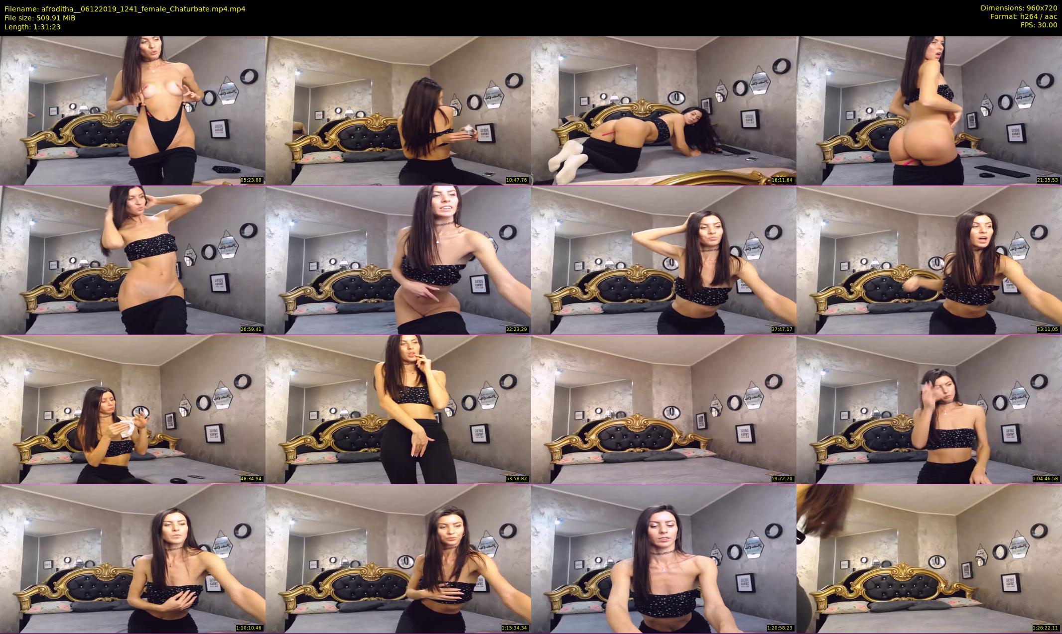 afroditha_ — 92 minute Chaturbate female cam show recording, 720p, Dec 6, 2019