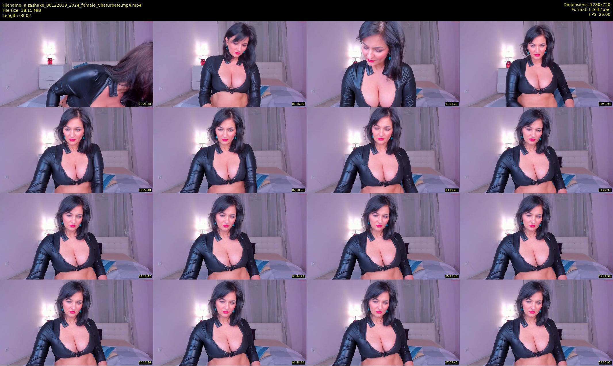 aizashake — 9 minute Chaturbate female cam show recording, 720p, Dec 6, 2019