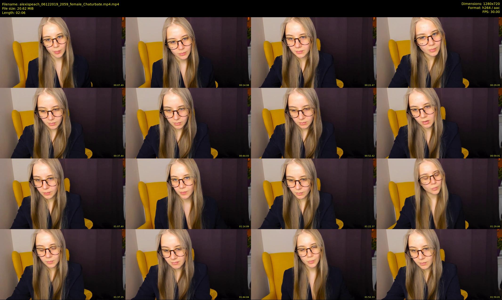 alexispeach — 3 minute Chaturbate female cam show recording, 720p, Dec 6, 2019
