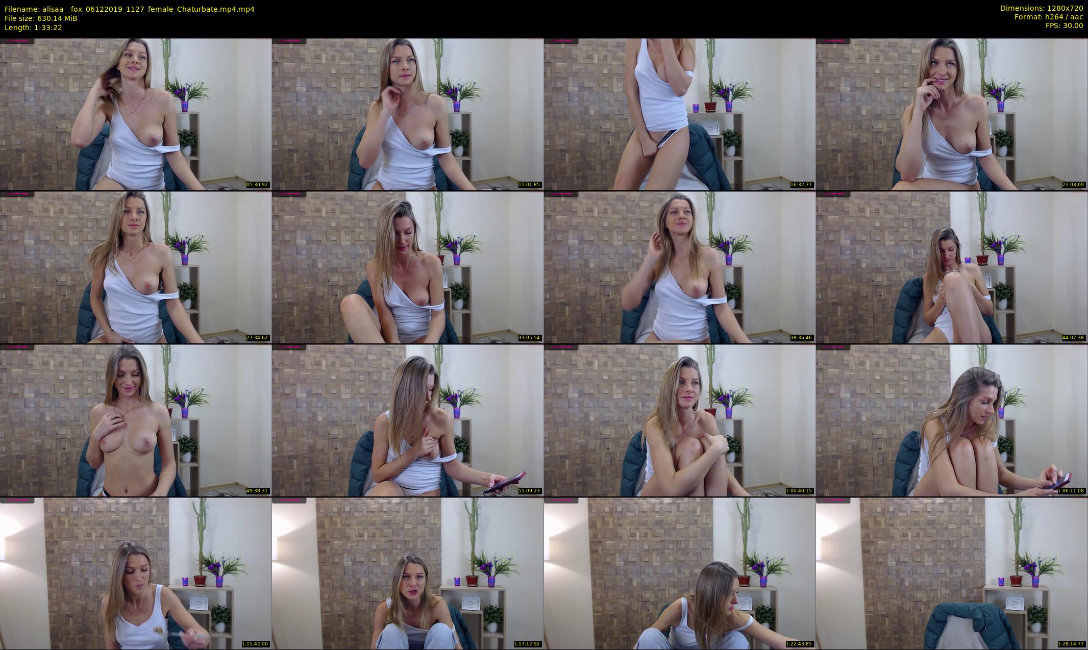 alisaa__fox — 94 minute Chaturbate female cam show recording, 720p, Dec 6, 2019