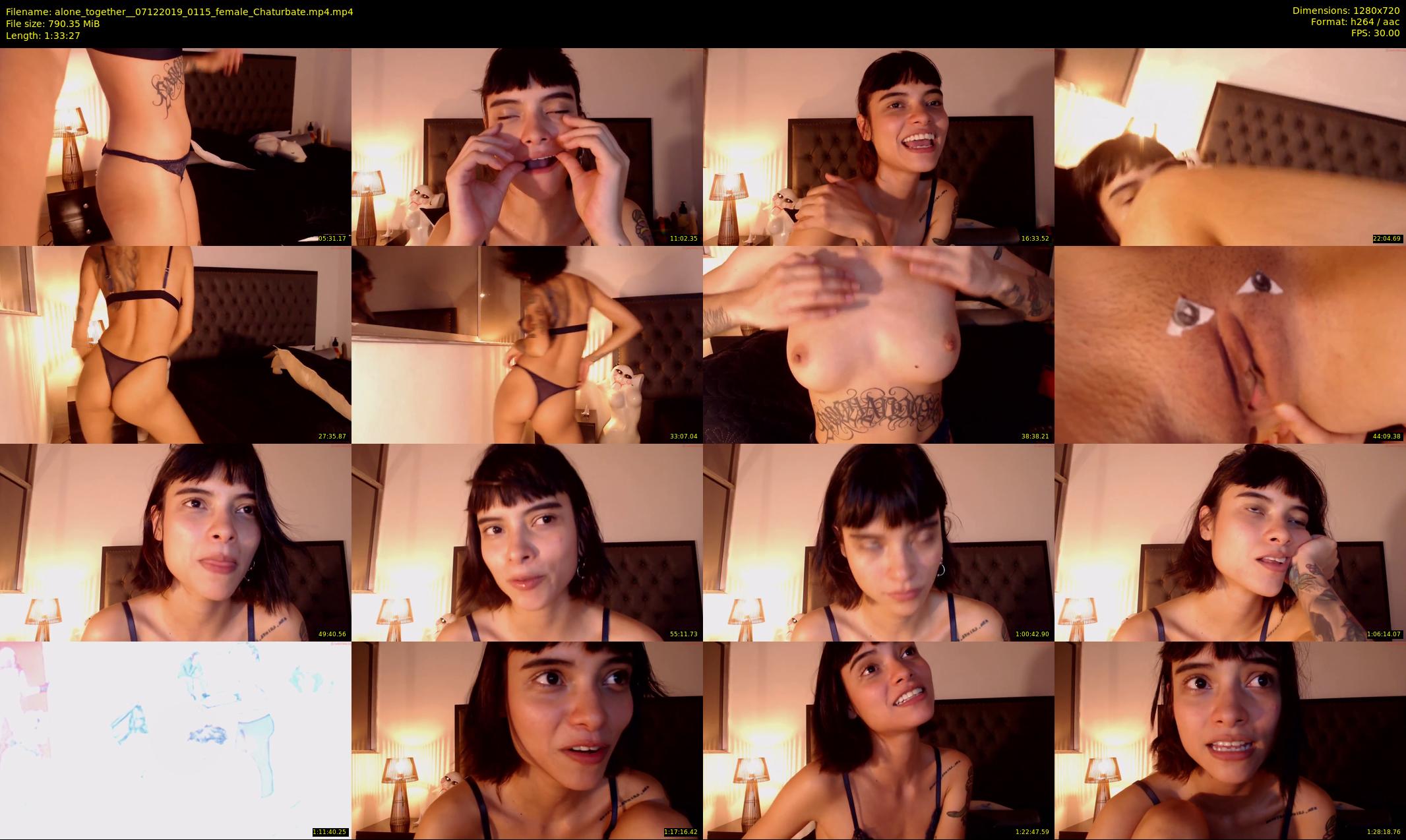 alone_together_ — 94 minute Chaturbate female cam show recording, 720p, Dec 7, 2019