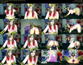 babyzelda — 165 minute Chaturbate female cam show recording, 480p, Dec 6, 2019