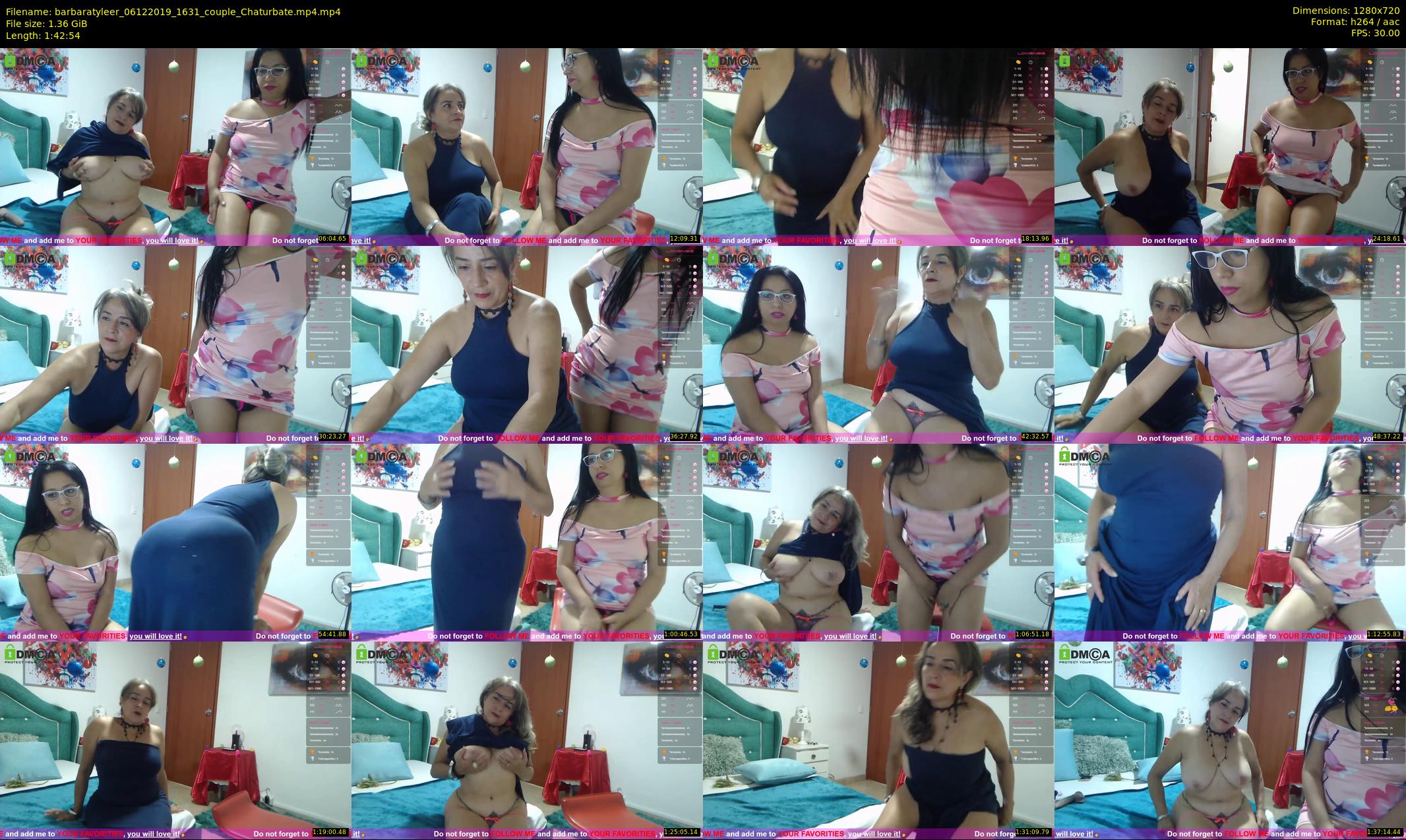 barbaratyleer — 103 minute Chaturbate couple cam show recording, 720p, Dec 6, 2019
