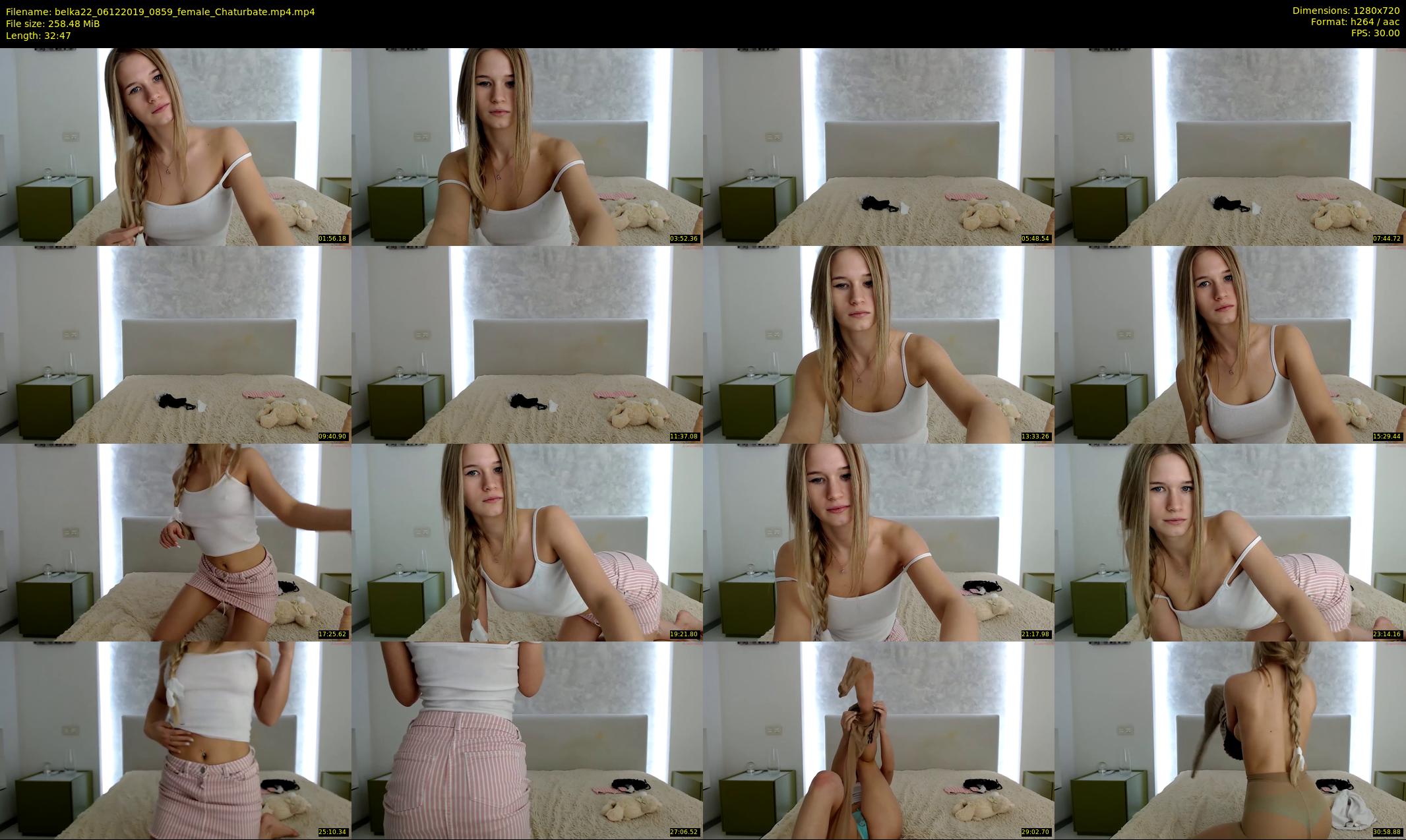 belka22 — 33 minute Chaturbate female cam show recording, 720p, Dec 6, 2019