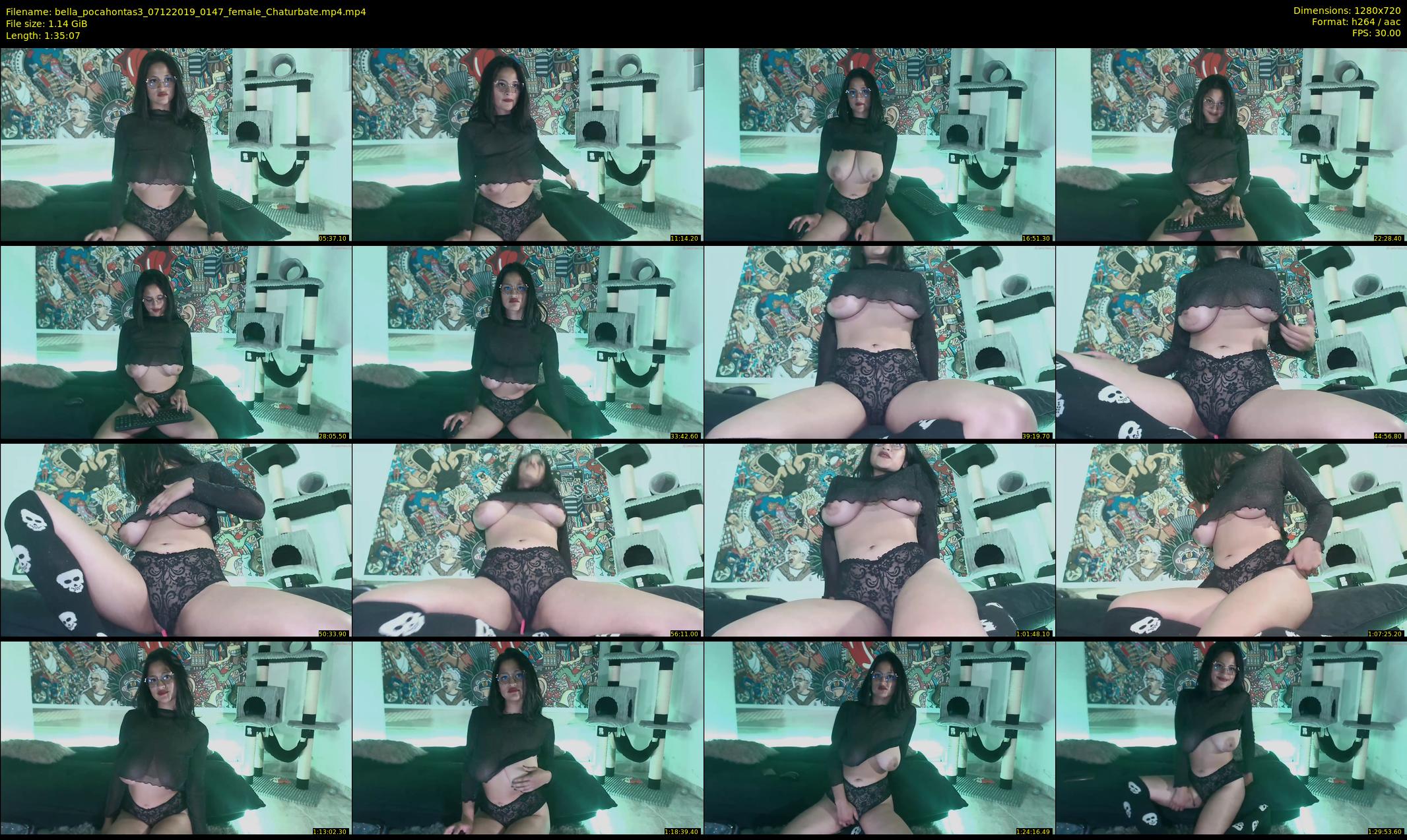 bella_pocahontas3 — 96 minute Chaturbate female cam show recording, 720p, Dec 7, 2019
