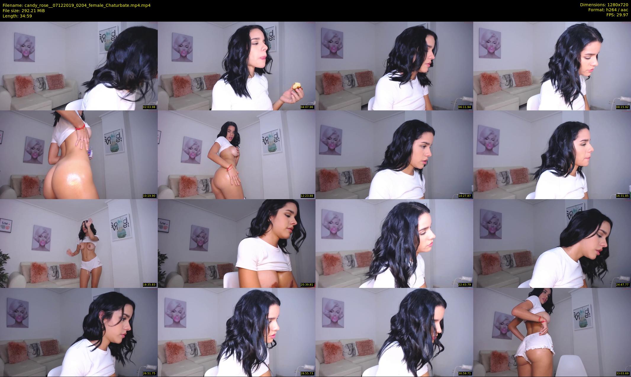 candy_rose_ — 35 minute Chaturbate female cam show recording, 720p, Dec 7, 2019