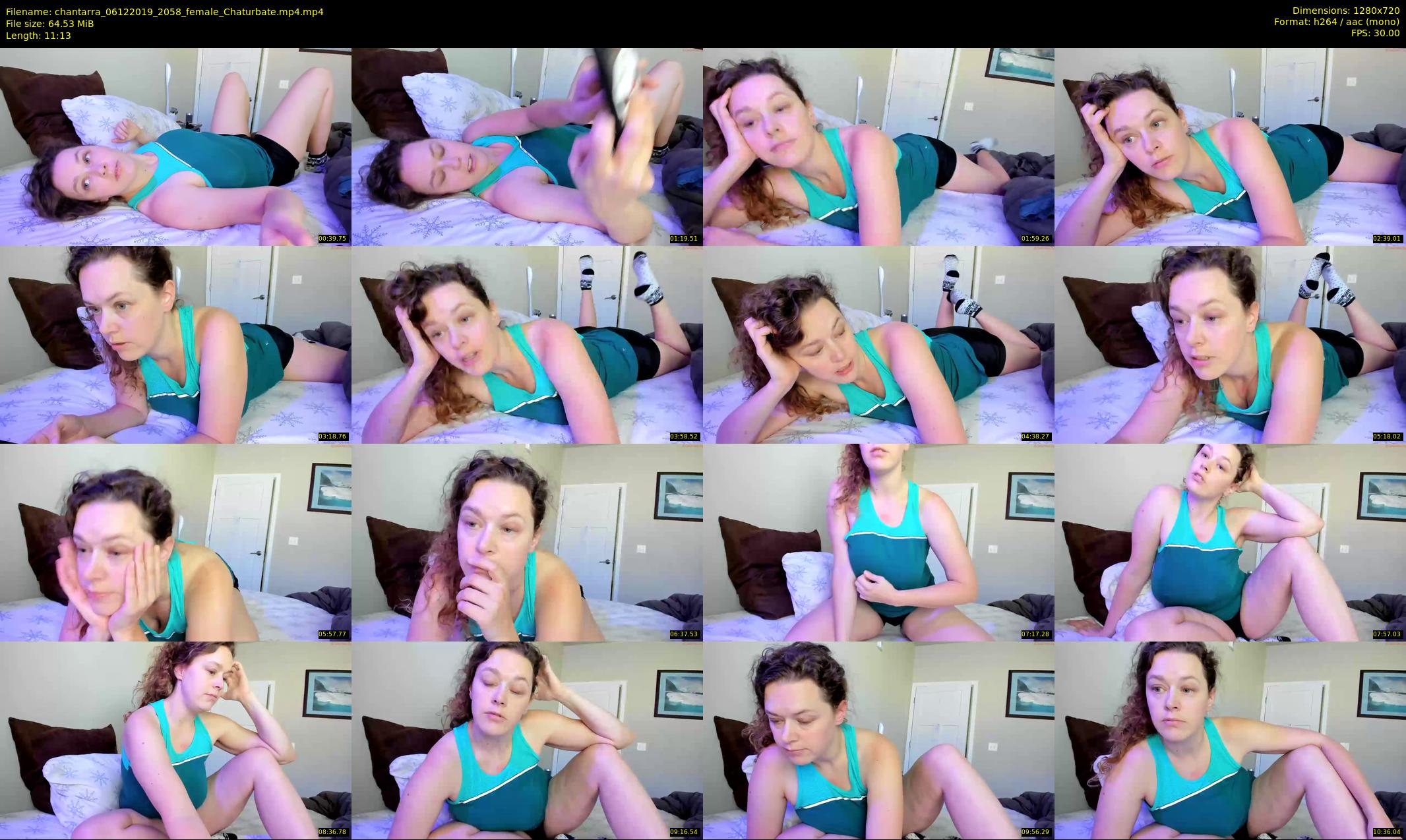 chantarra — 12 minute Chaturbate female cam show recording, 720p, Dec 6, 2019