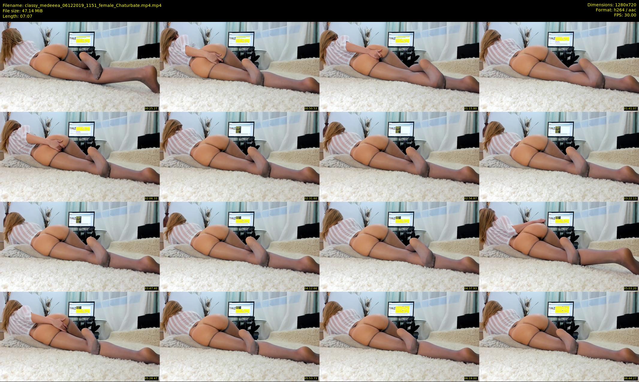 classy_medeeea — 8 minute Chaturbate female cam show recording, 720p, Dec 6, 2019