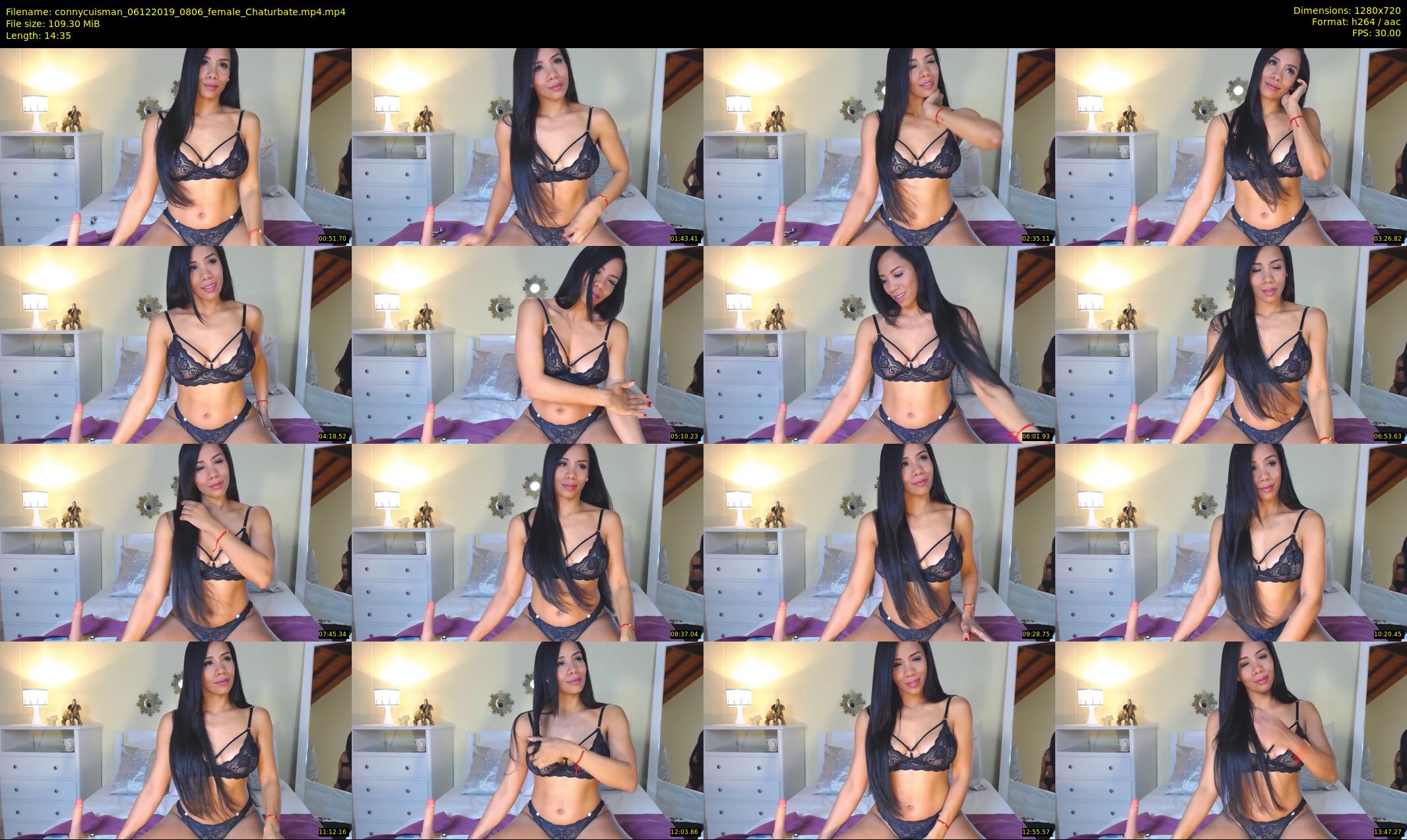 connycuisman — 15 minute Chaturbate female cam show recording, 720p, Dec 6, 2019