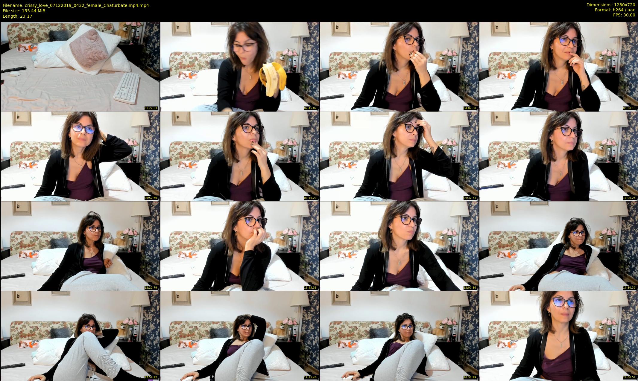 crissy_love — 24 minute Chaturbate female cam show recording, 720p, Dec 7, 2019