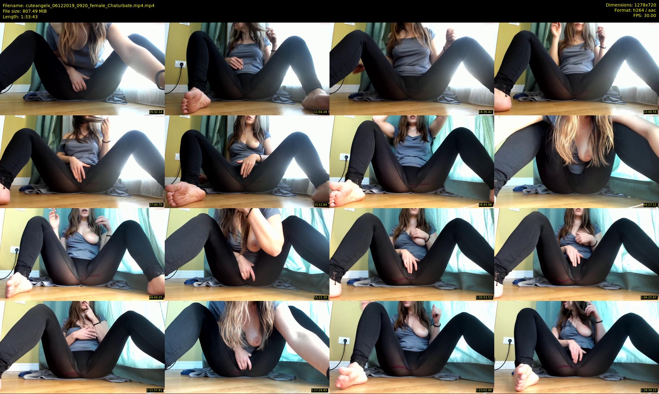 cuteangelx — 94 minute Chaturbate female cam show recording, 720p, Dec 6, 2019