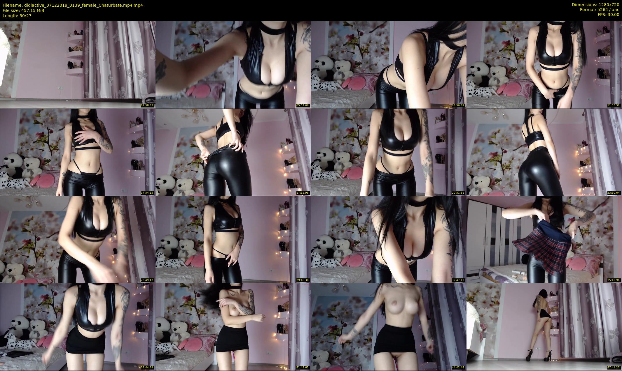 didiactive — 51 minute Chaturbate female cam show recording, 720p, Dec 7, 2019
