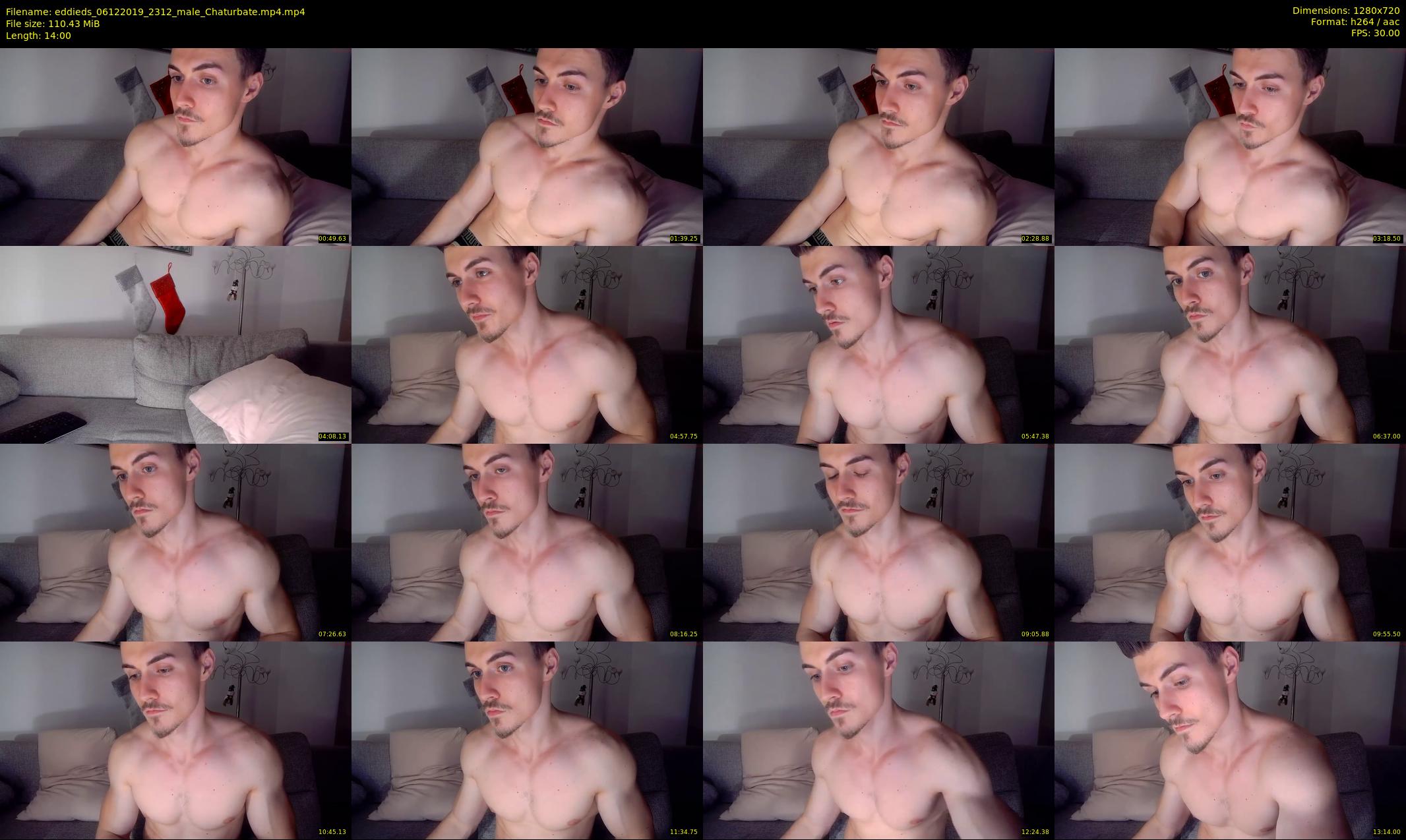 eddieds — 14 minute Chaturbate male cam show recording, 720p, Dec 6, 2019