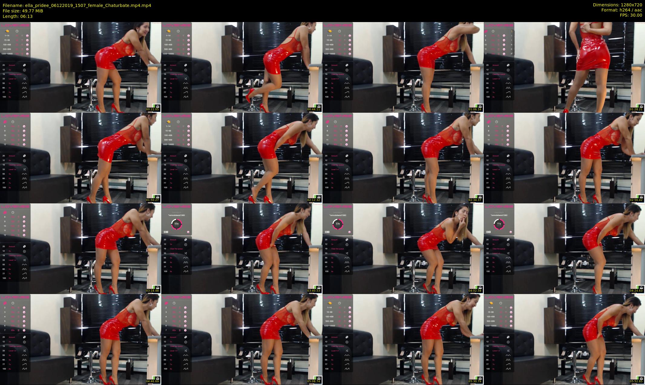 ella_pridee — 7 minute Chaturbate female cam show recording, 720p, Dec 6, 2019