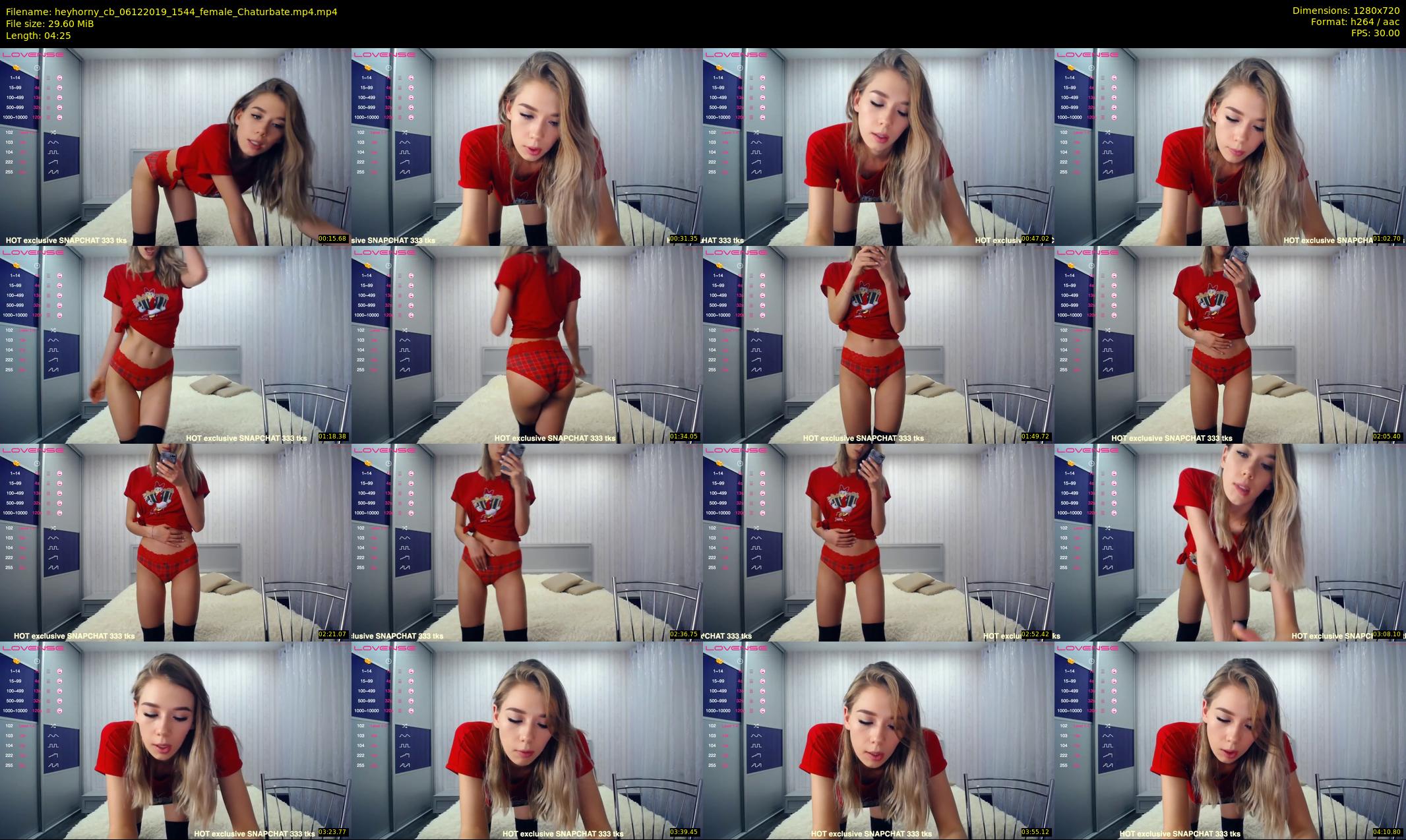 heyhorny_cb — 5 minute Chaturbate couple cam show recording, 720p, Dec 6, 2019
