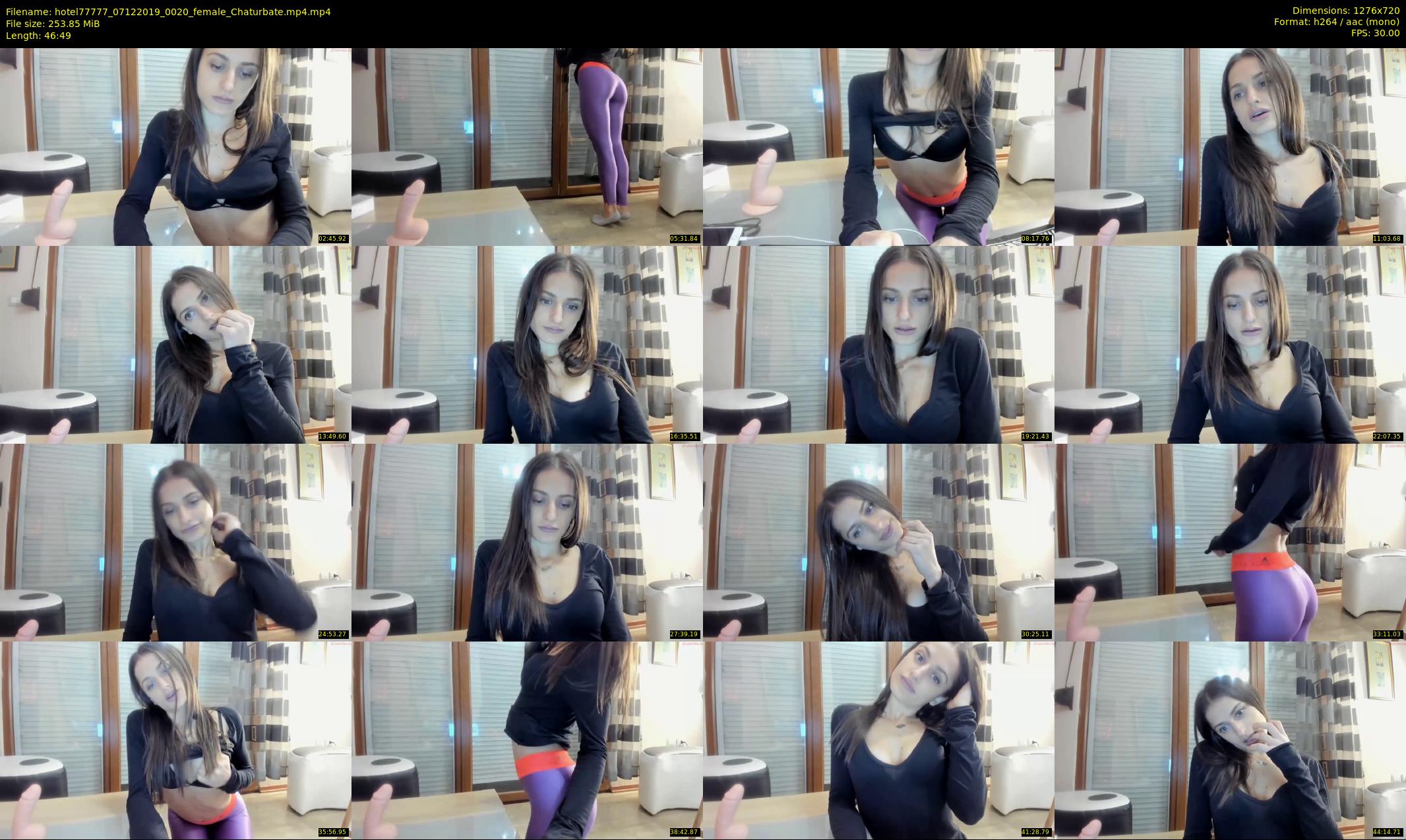 hotel77777 — 47 minute Chaturbate female cam show recording, 720p, Dec 7, 2019