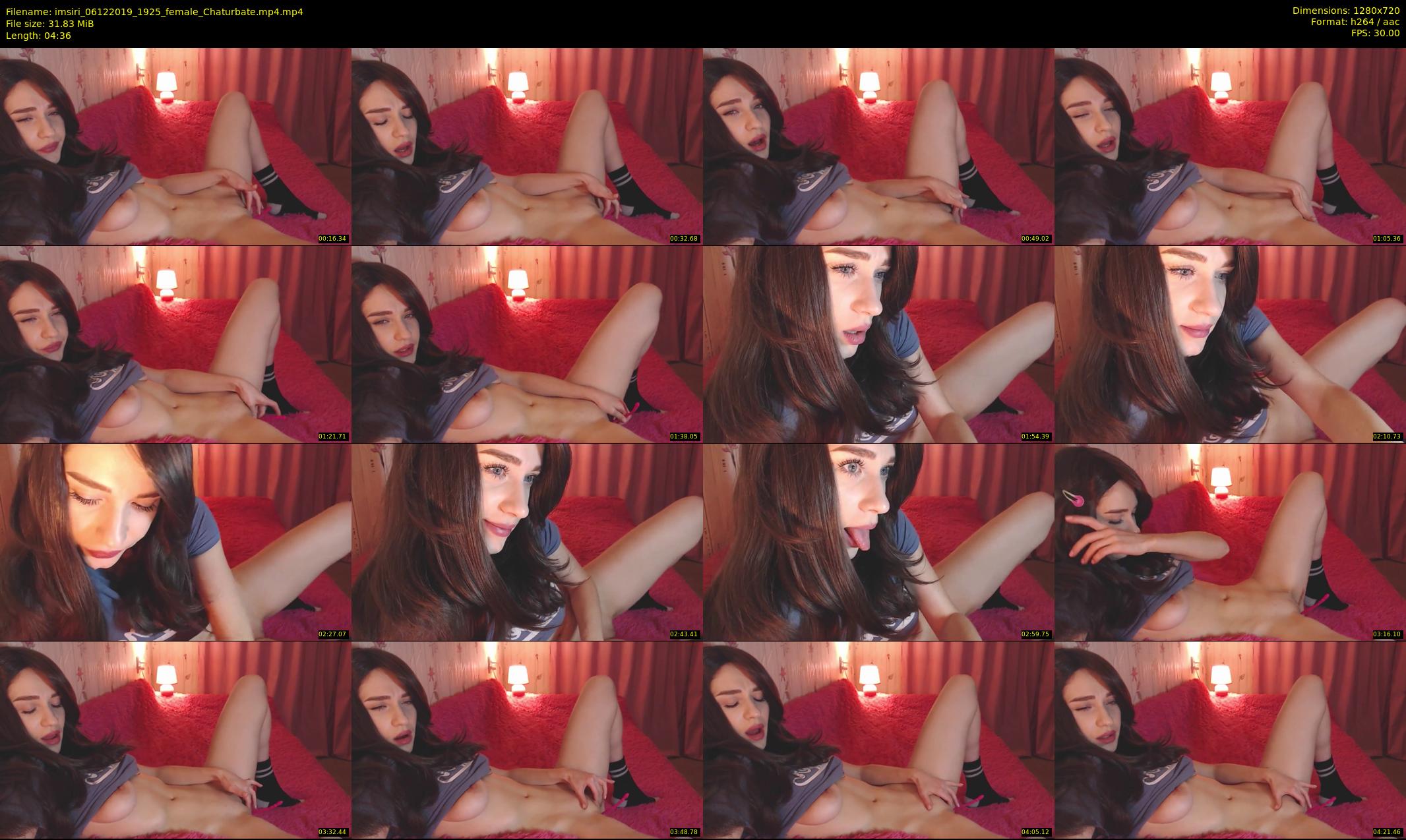 imsiri — 5 minute Chaturbate female cam show recording, 720p, Dec 6, 2019
