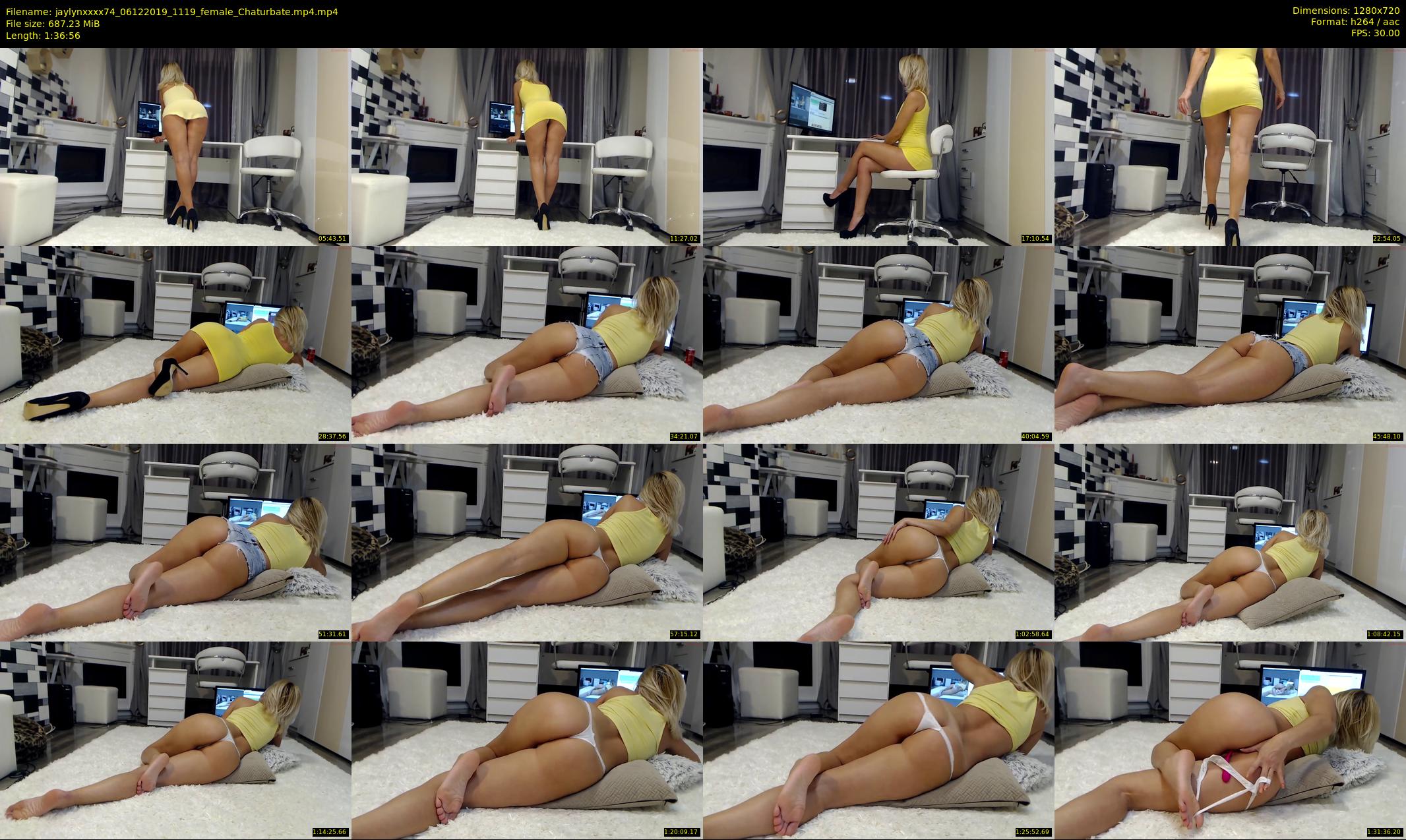 jaylynxxxx74 — 97 minute Chaturbate female cam show recording, 720p, Dec 6, 2019