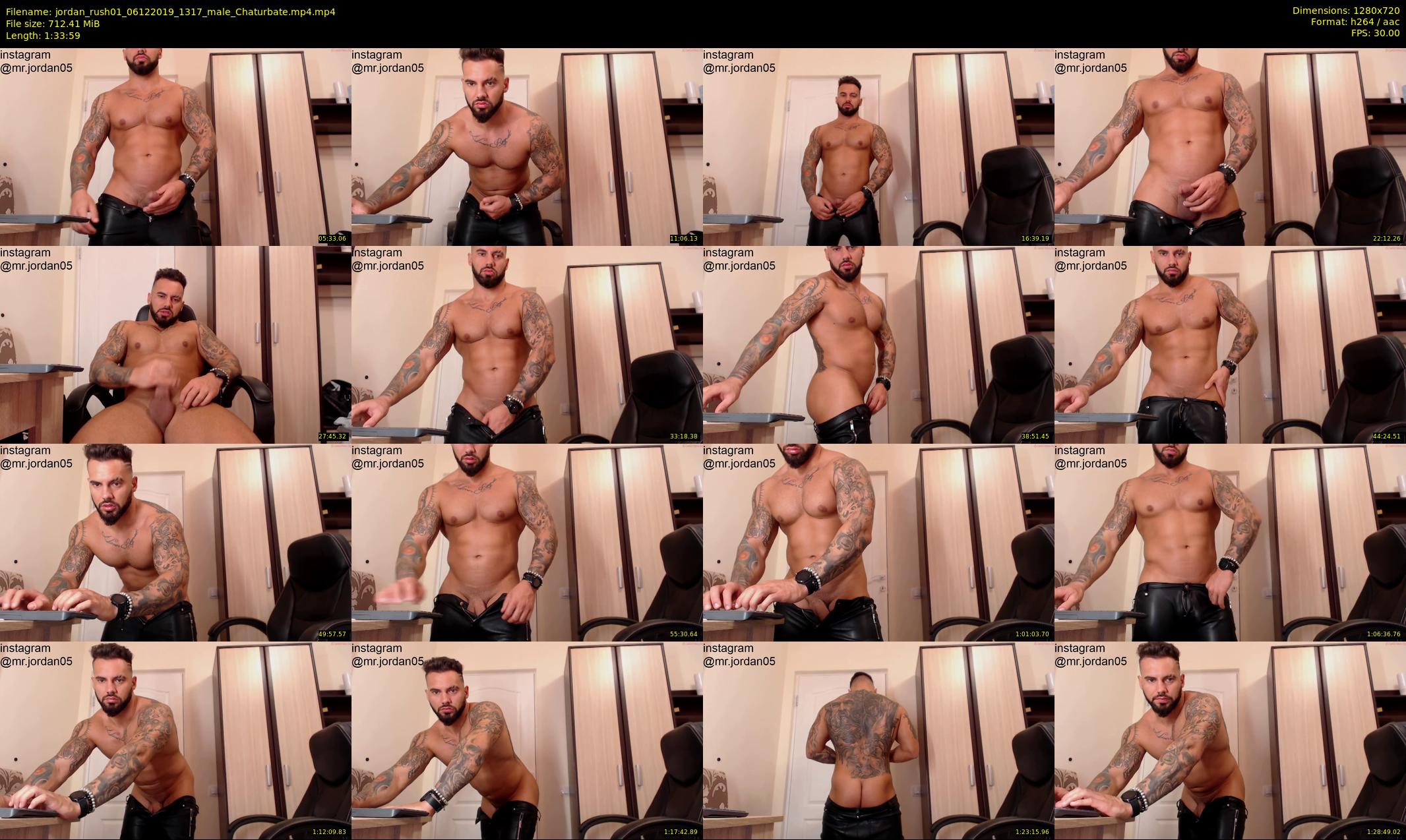 jordan_rush01 — 94 minute Chaturbate male cam show recording, 720p, Dec 6, 2019