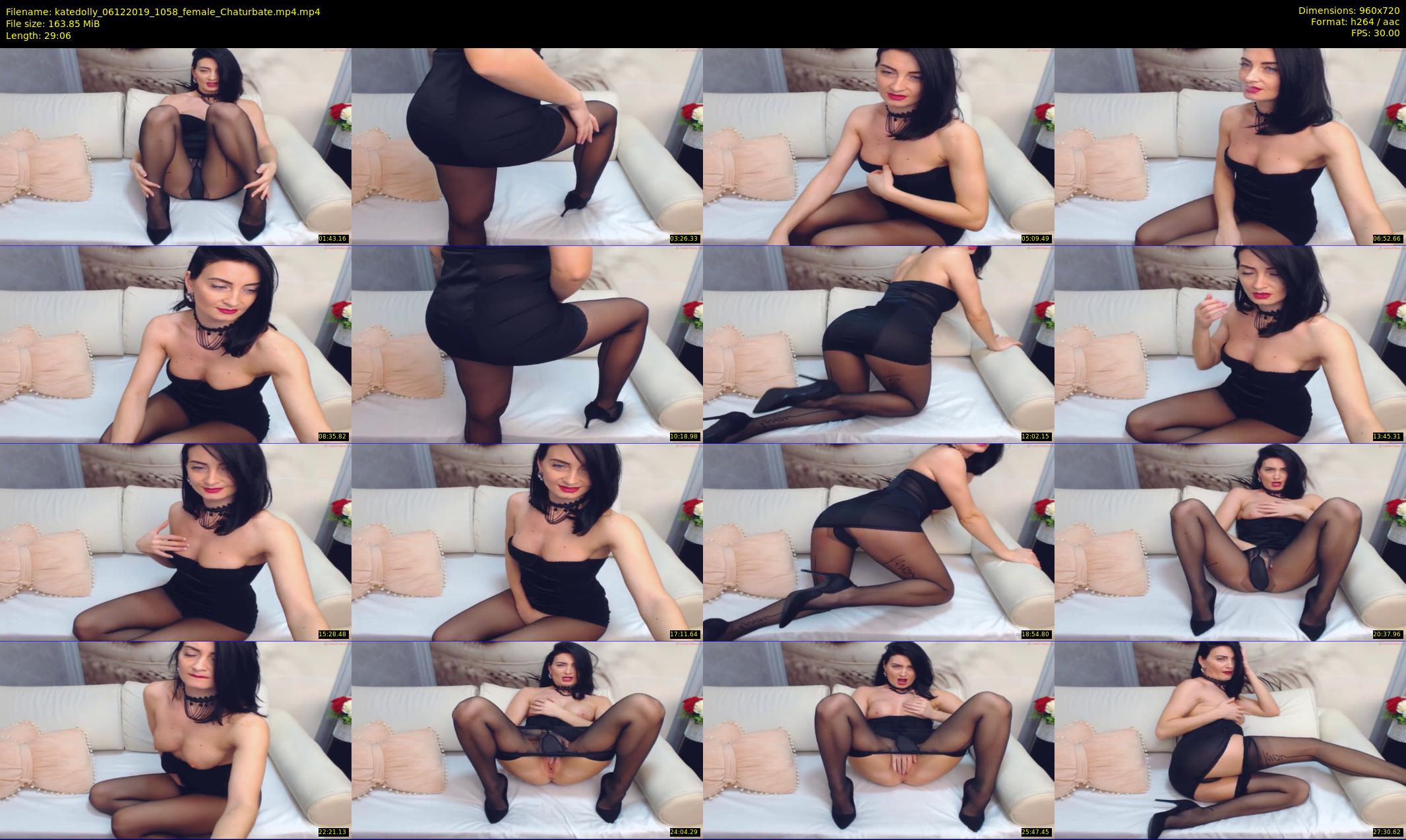 katedolly — 30 minute Chaturbate female cam show recording, 720p, Dec 6, 2019