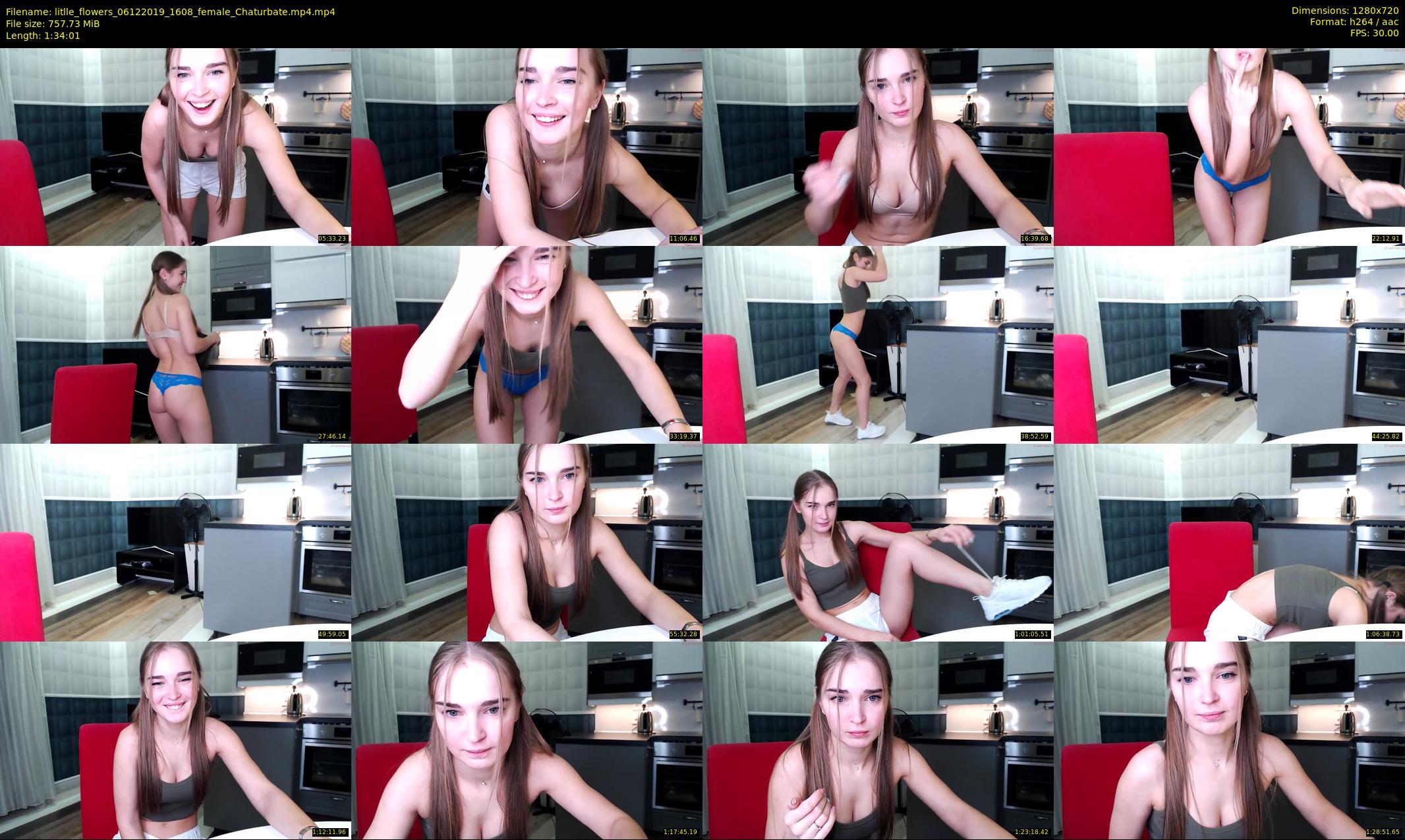 litlle_flowers — 95 minute Chaturbate female cam show recording, 720p, Dec 6, 2019